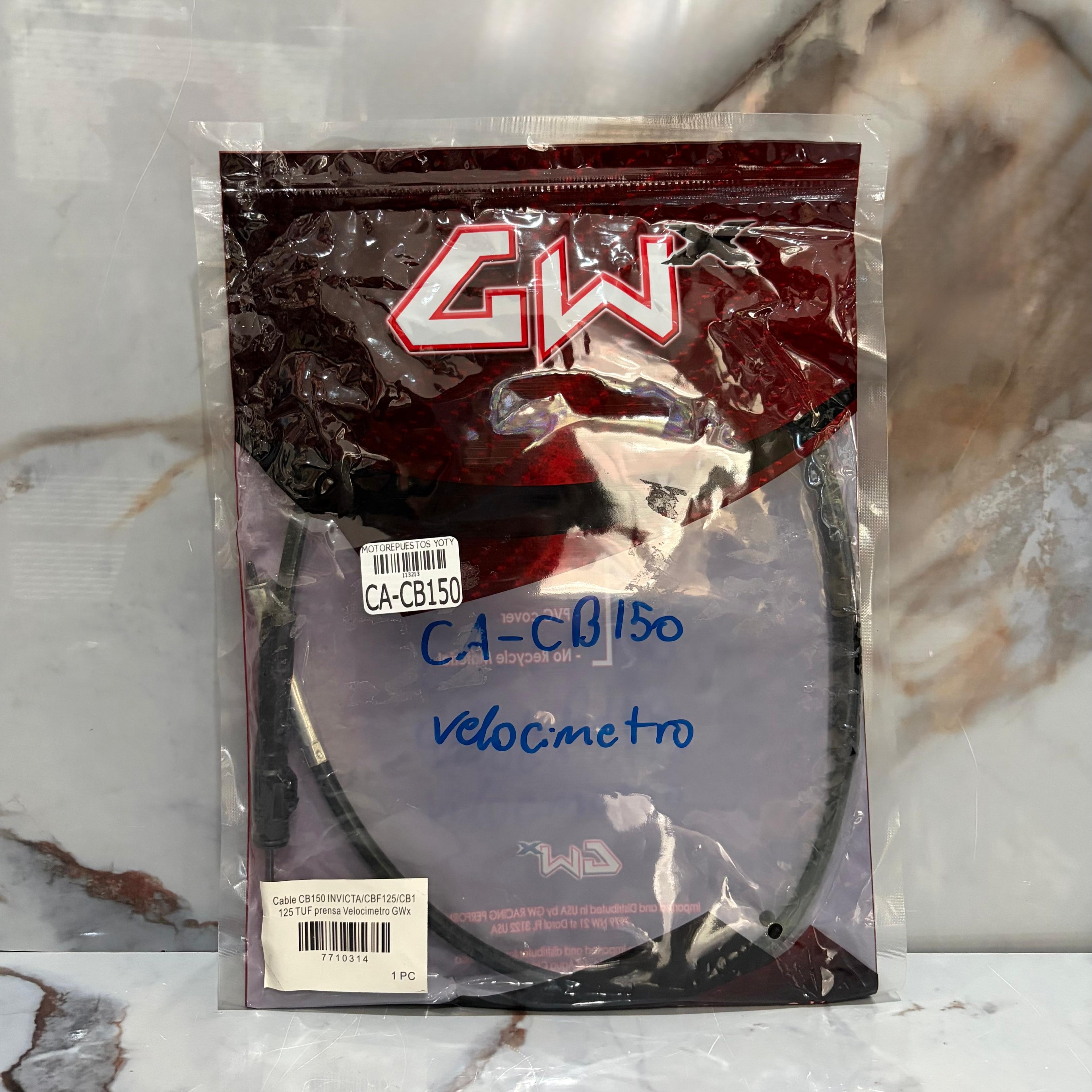 CABLE DE VELOCIMETRO CB150 DE PRENSA