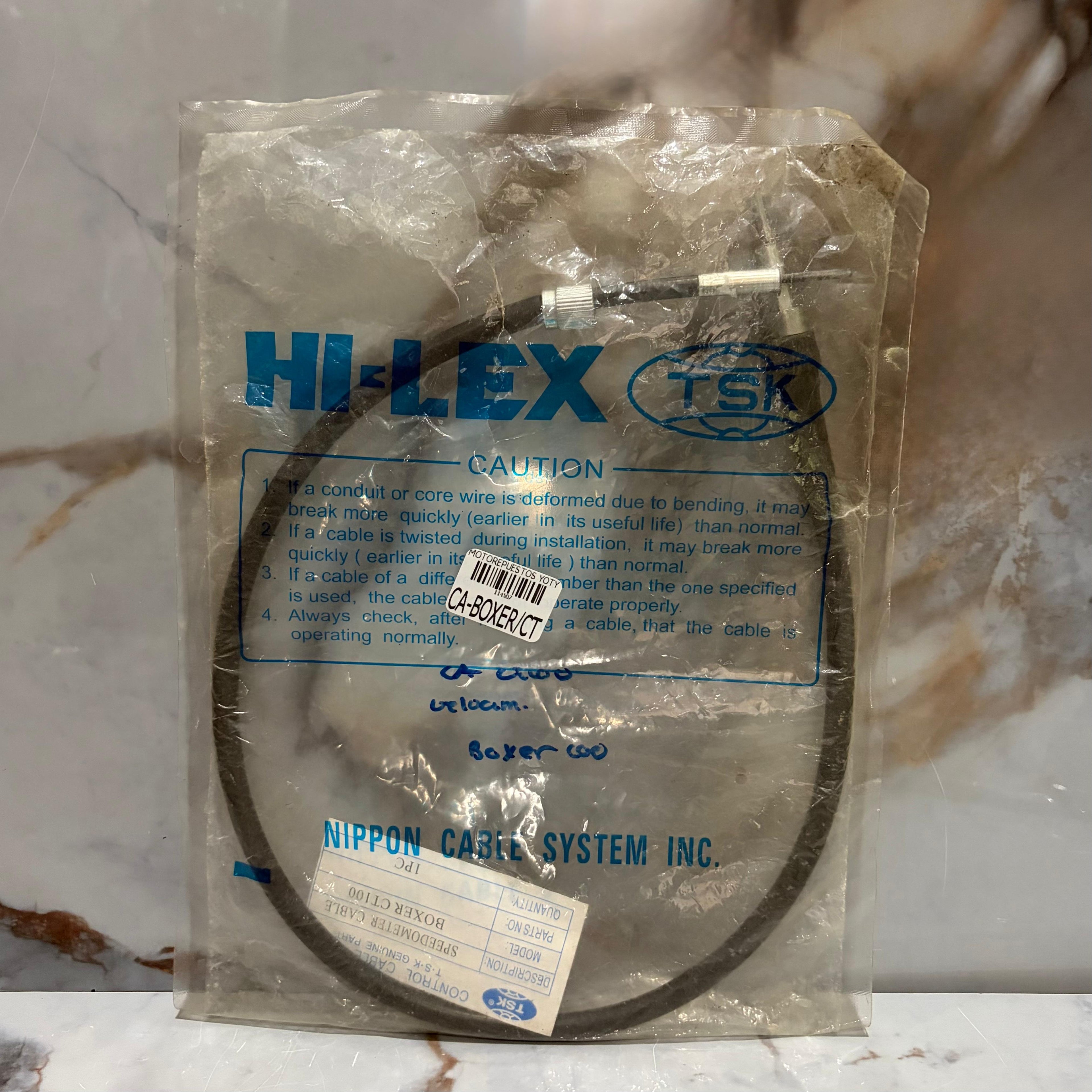 CABLE VELOCIMETRO BOXER/CT 100