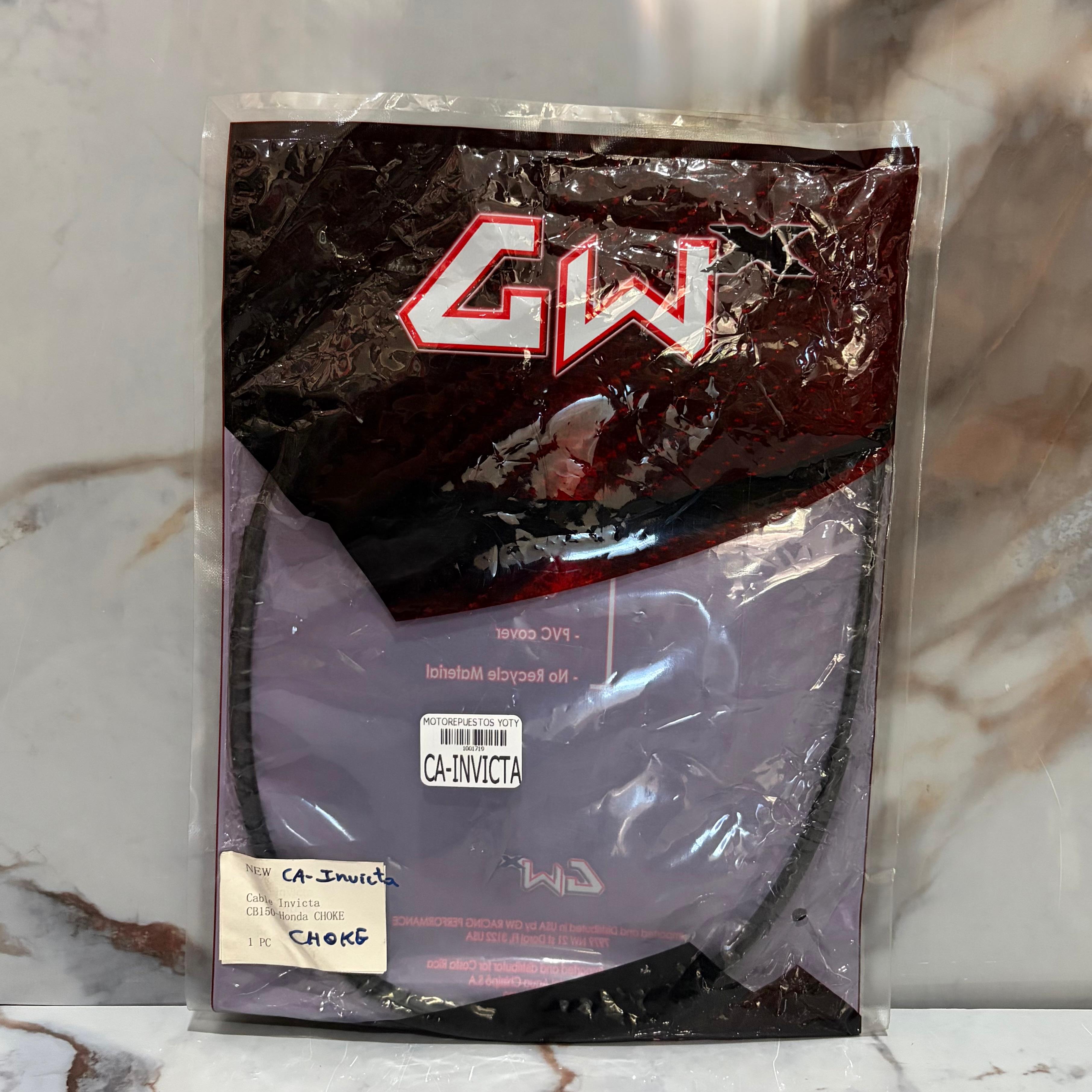 CABLE CHOKE INVICTA 150