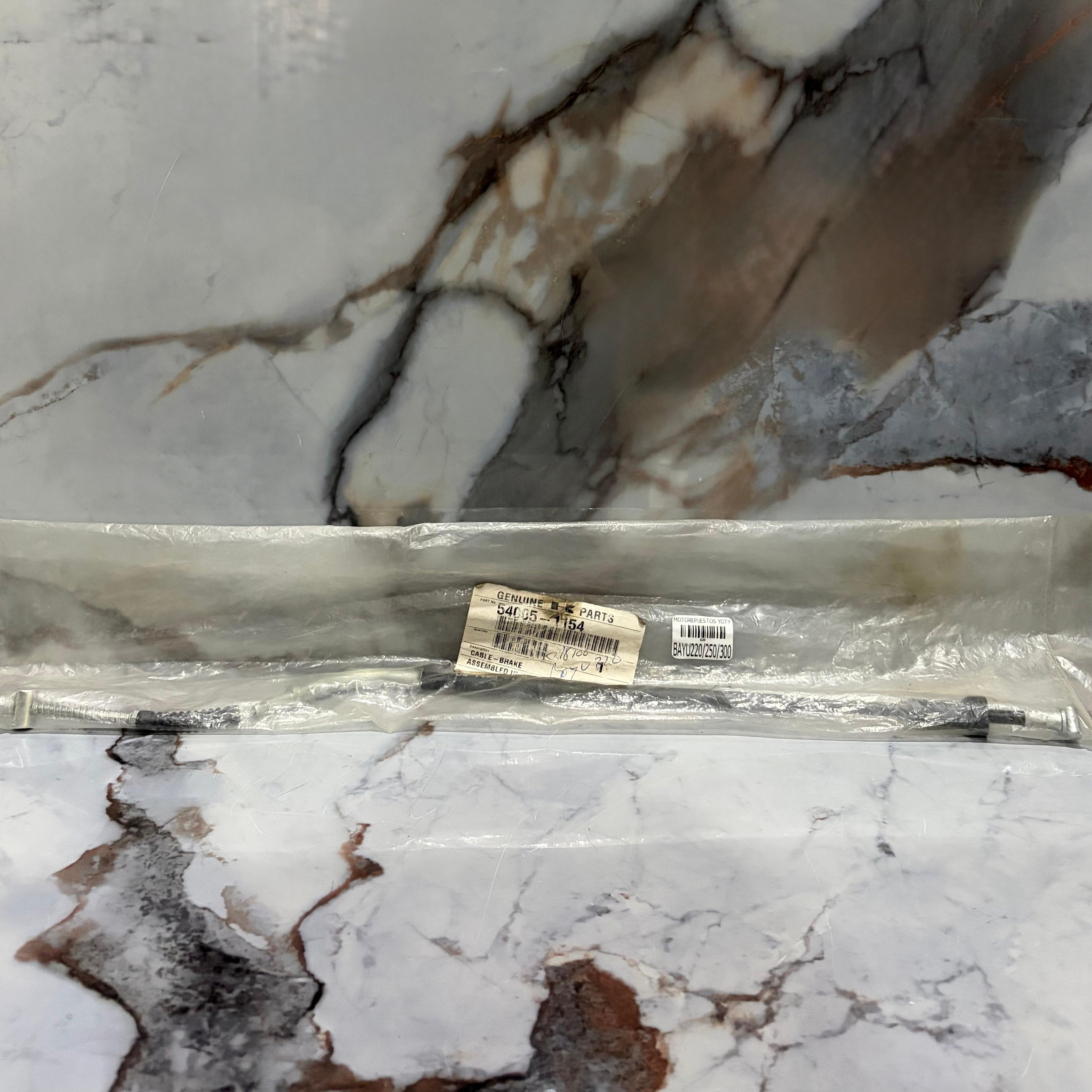 CABLE FRENO TRASERO BAYU 220/250/300