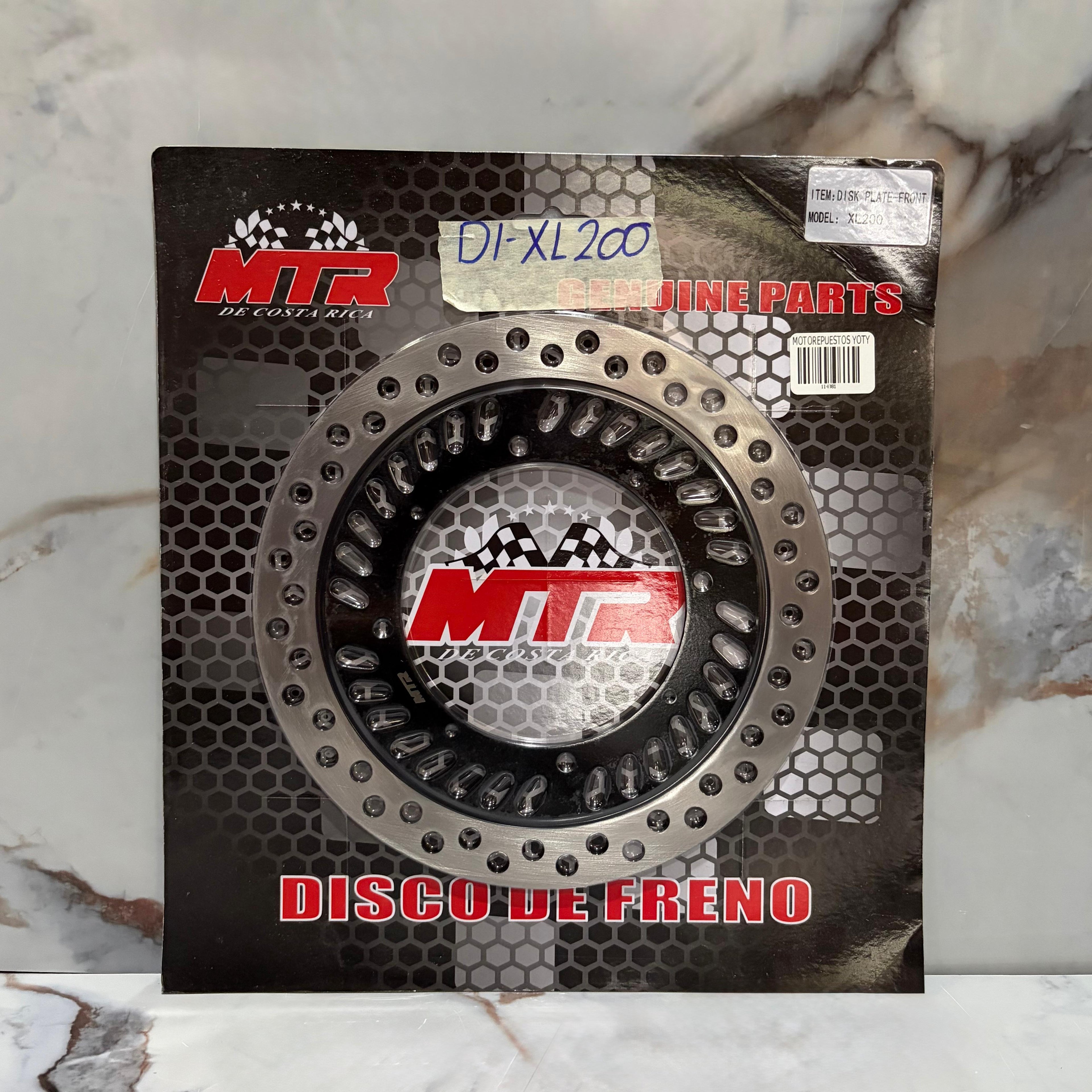 DISCO DE FRENO DELANTERO XL200 MTR
