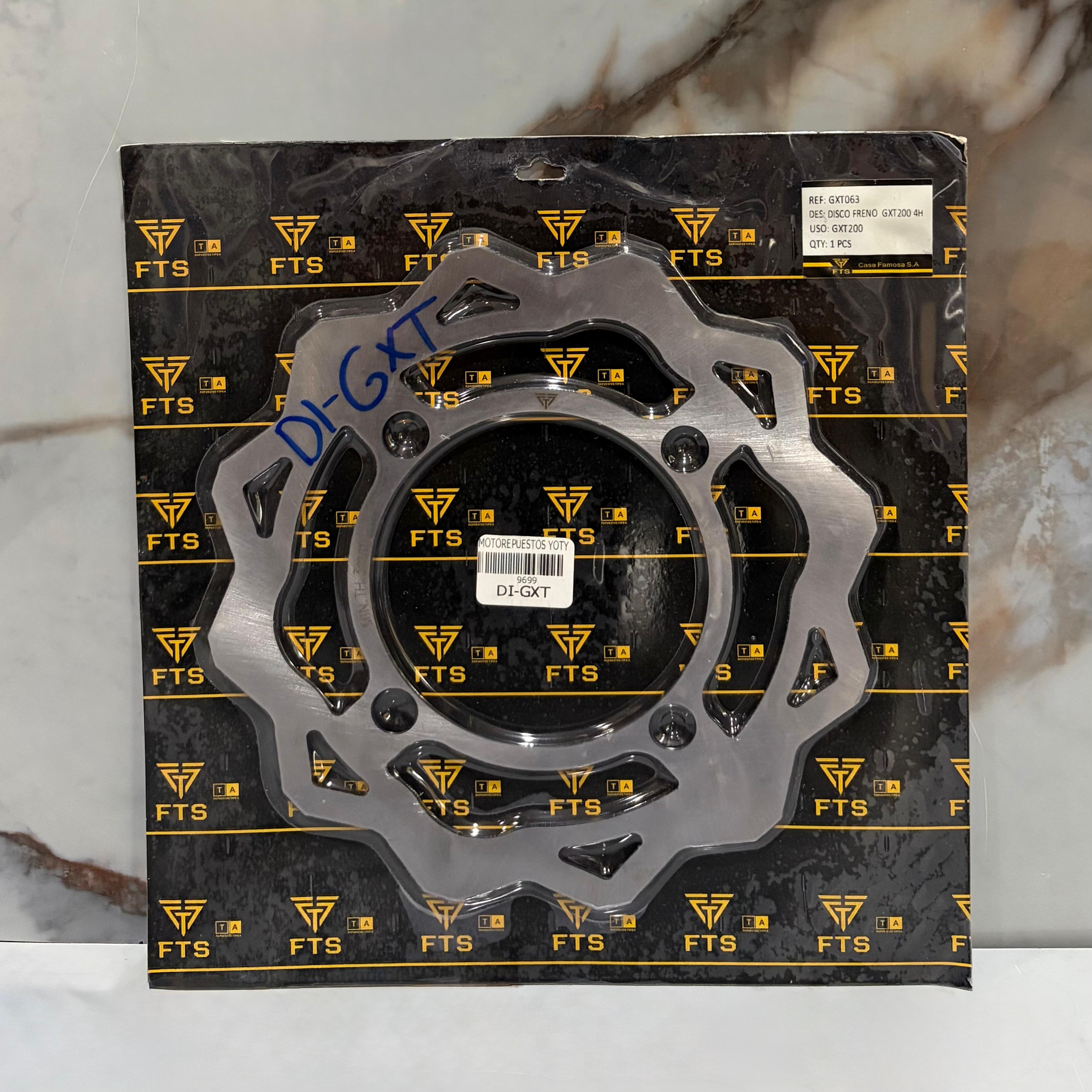 DISCO FRENO DELANTERO GXT200