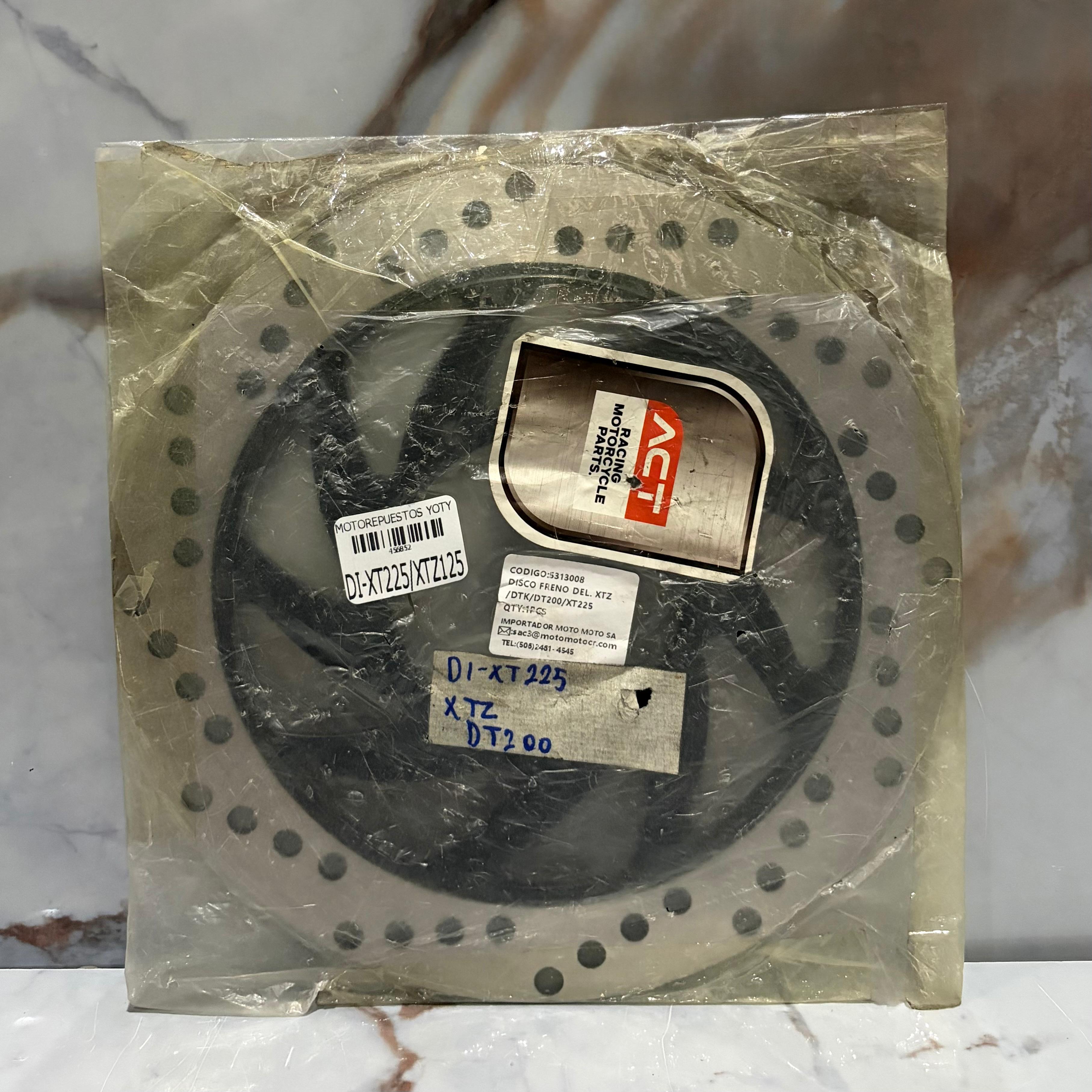 DISCO DE FRENO DELANTERO XT225/XTZ125 ACT