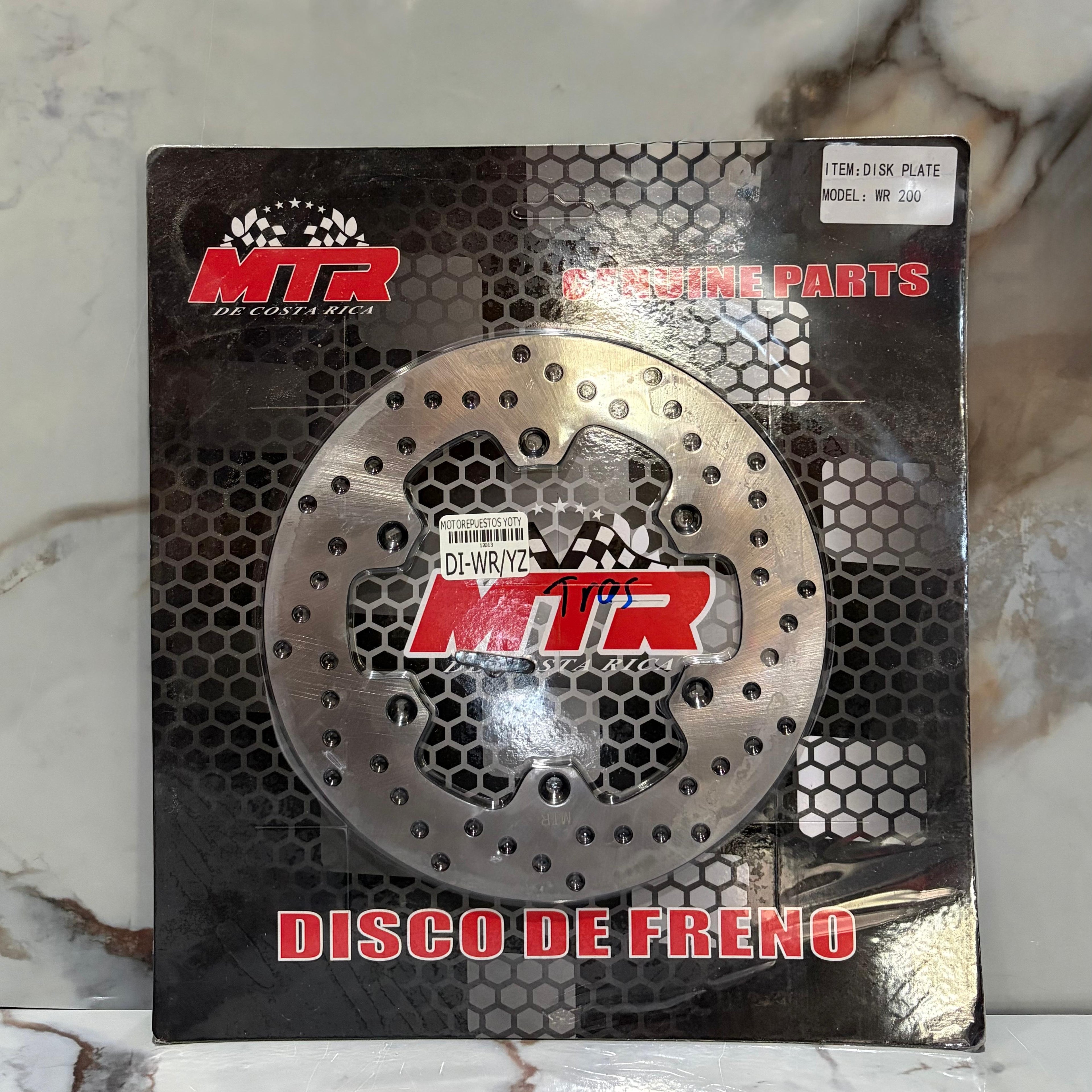 DISCO FRENO TRASERO WR200/YZ MTR