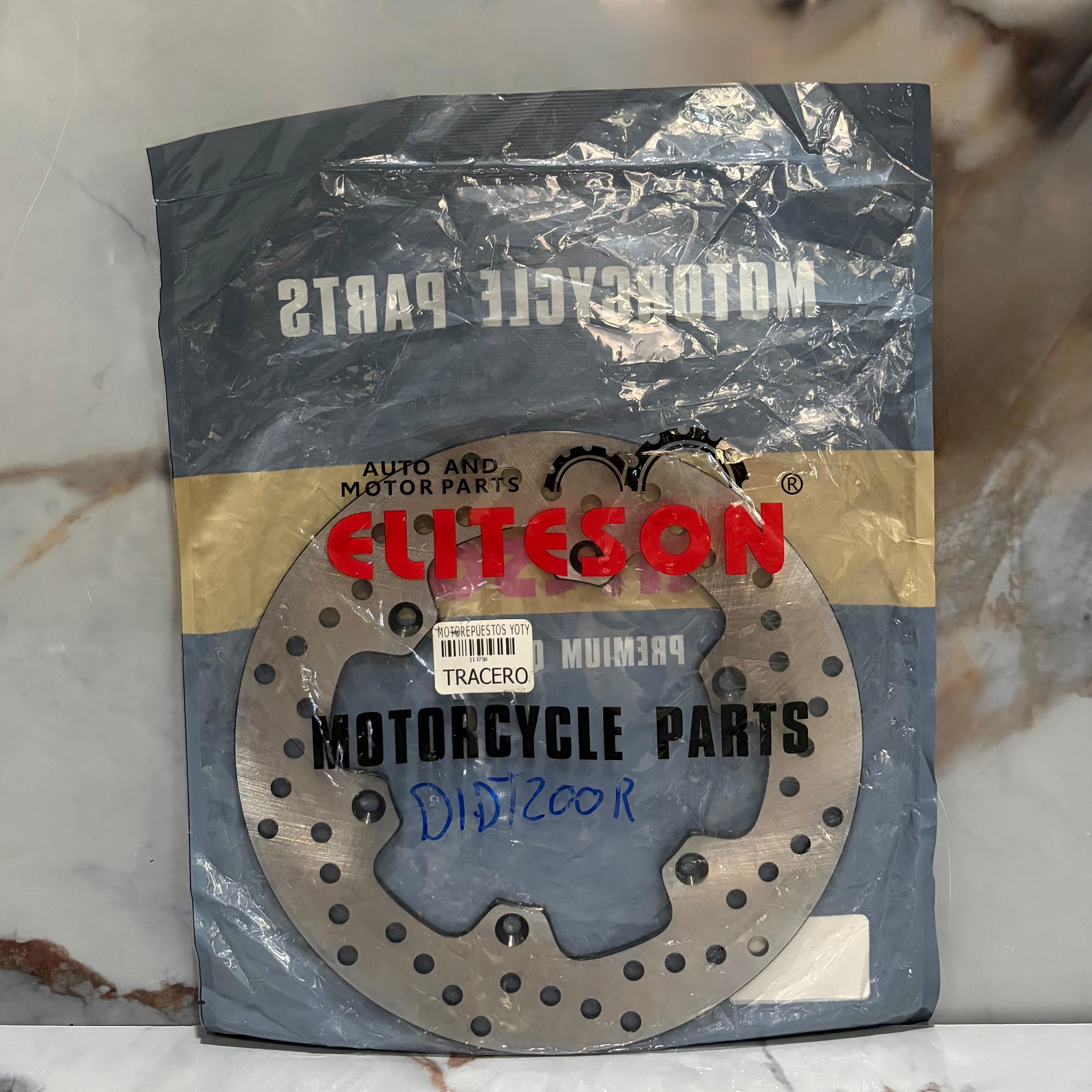 DISCO FRENO TRASERO DT200R ELITESON