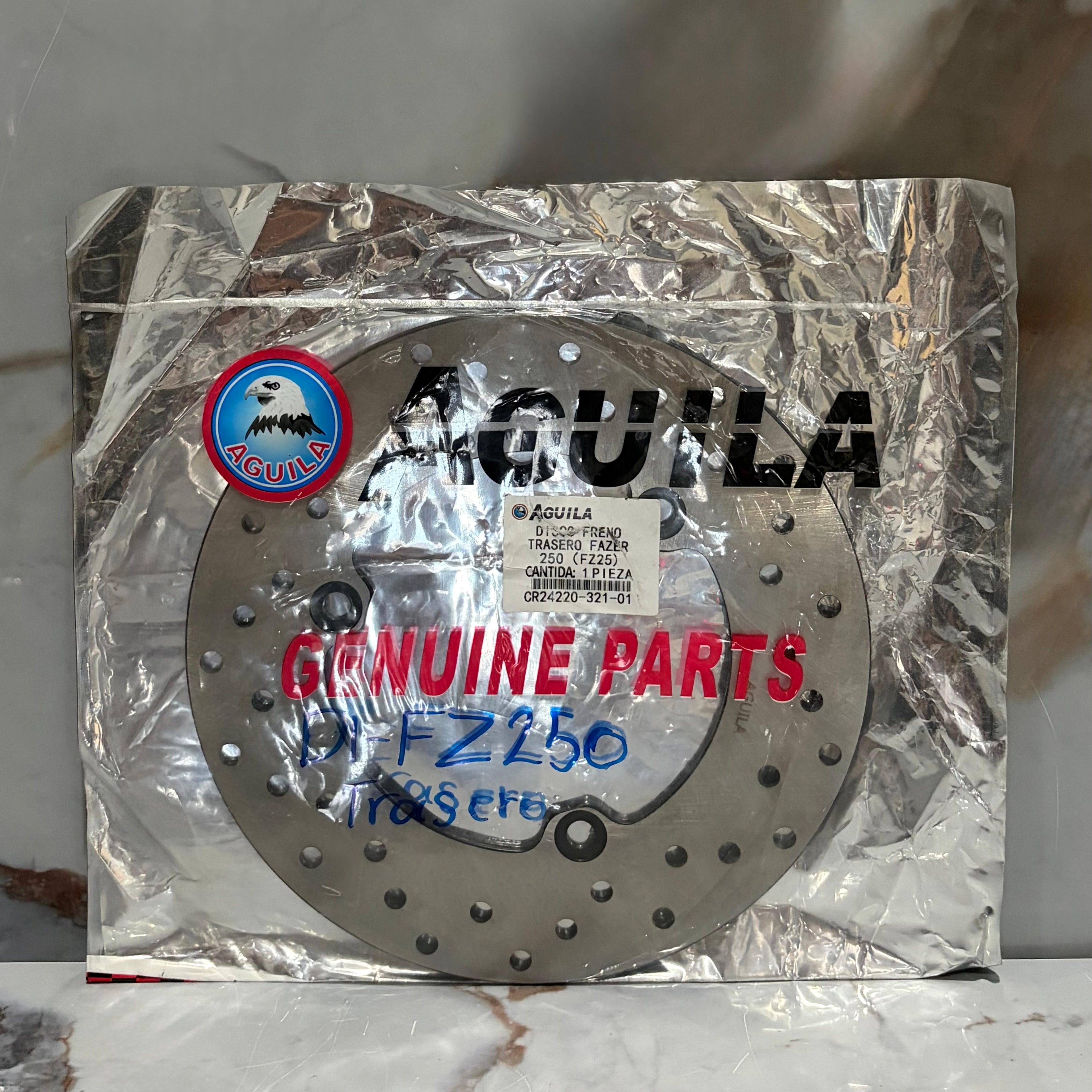 DISCO FRENO TRASERO FZ250 AGUILA