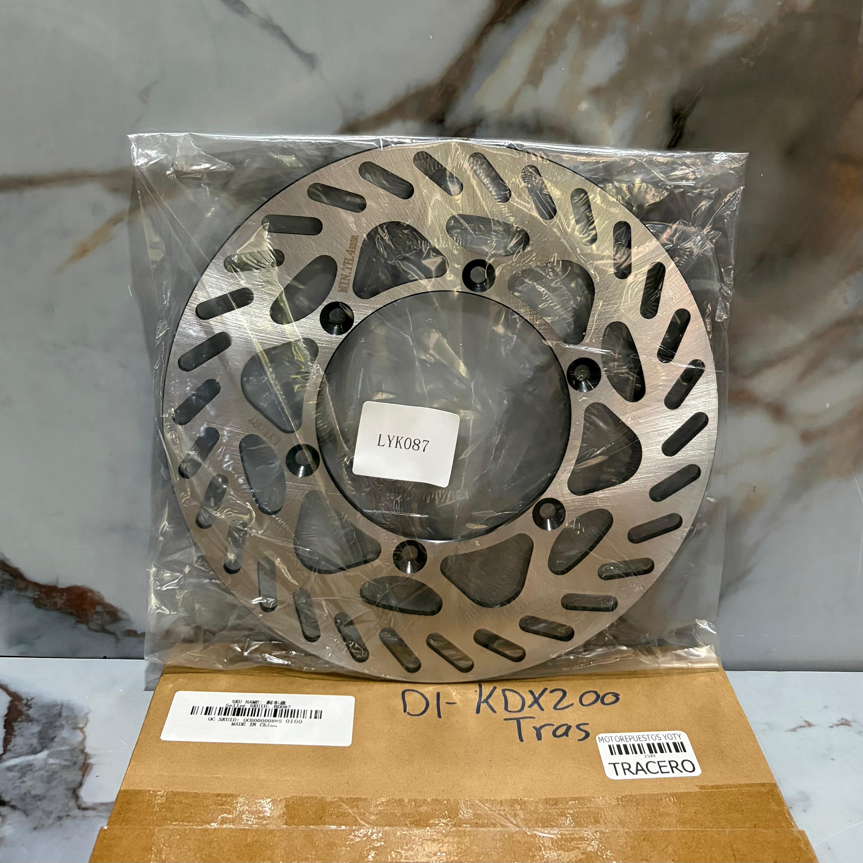 DISCO TRASERO KDX 200 AMERICANO