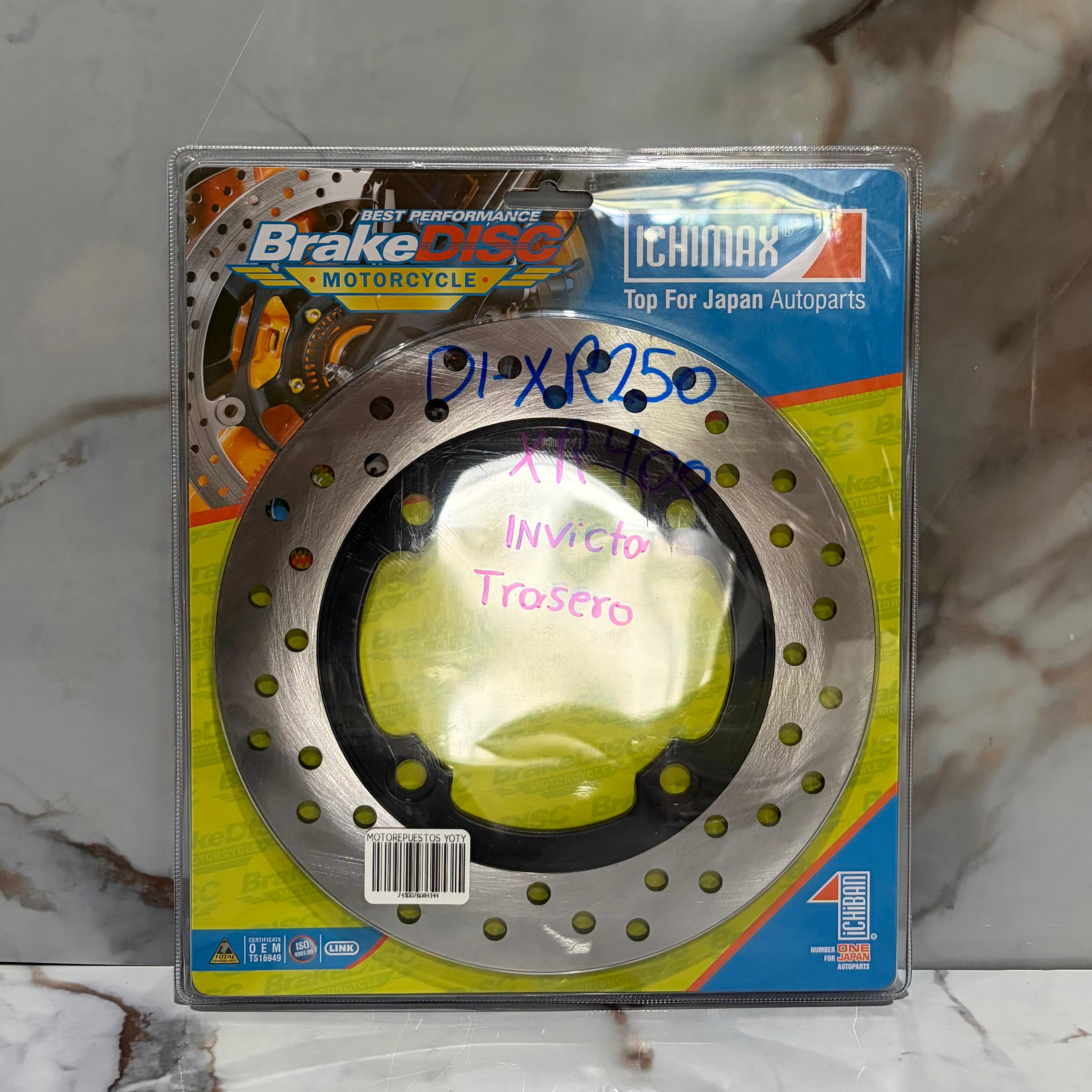 DISCO FRENO TRASERO XR250-400-CRF250F ICHIMAX