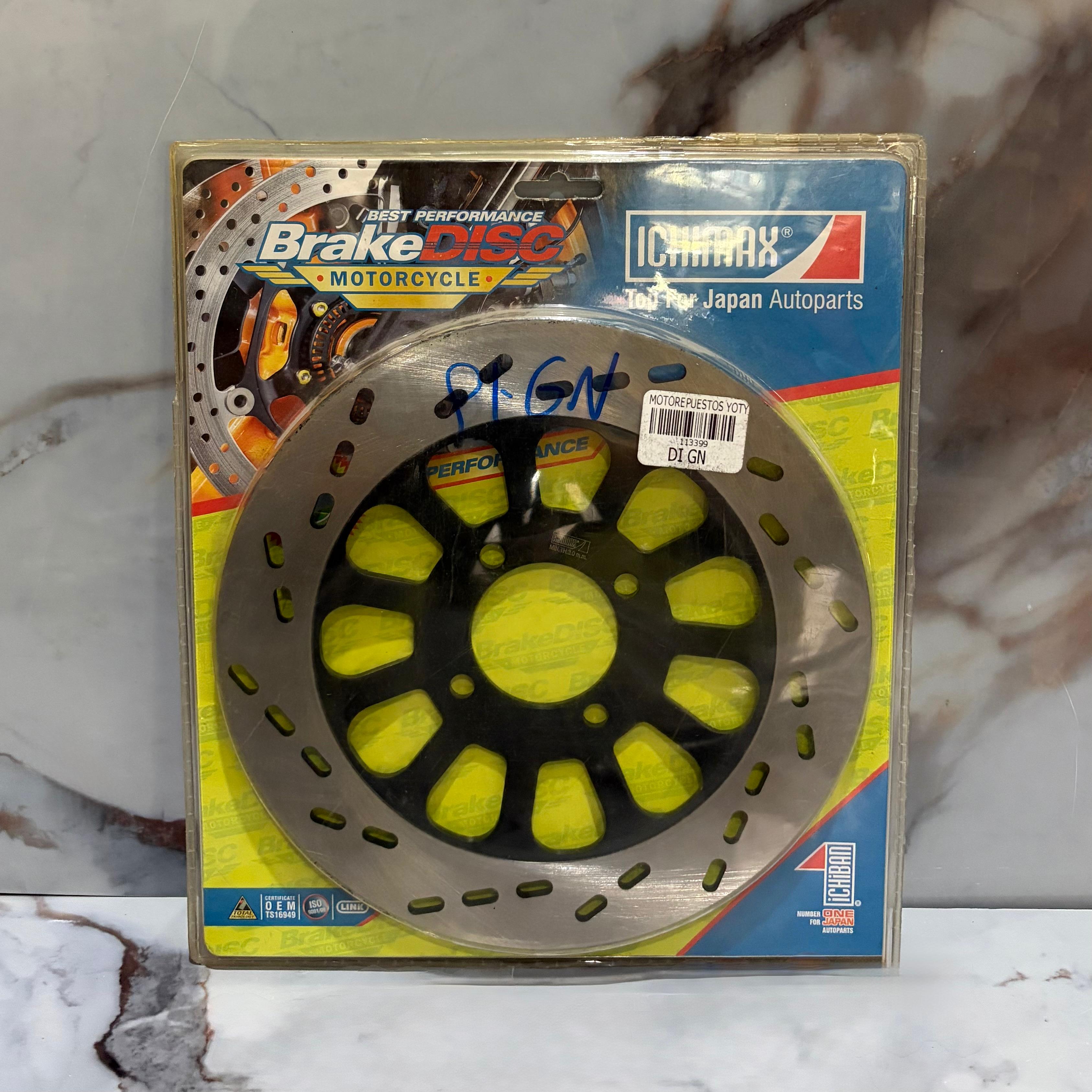 DISCO FRENO DELANTERO GN125 ICHIMAX