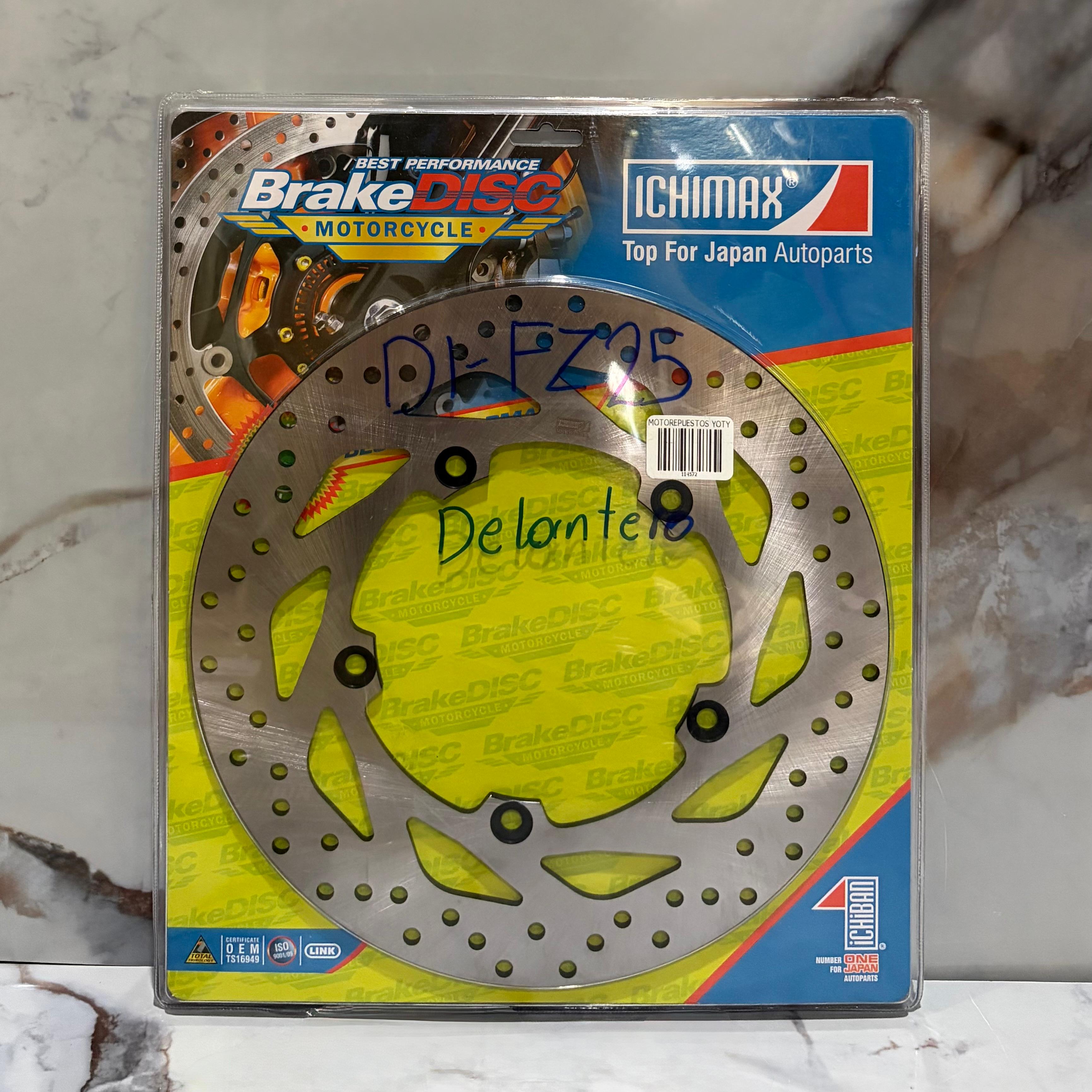 DISCO FRENO DELANTERO FZ25 ICHIMAX