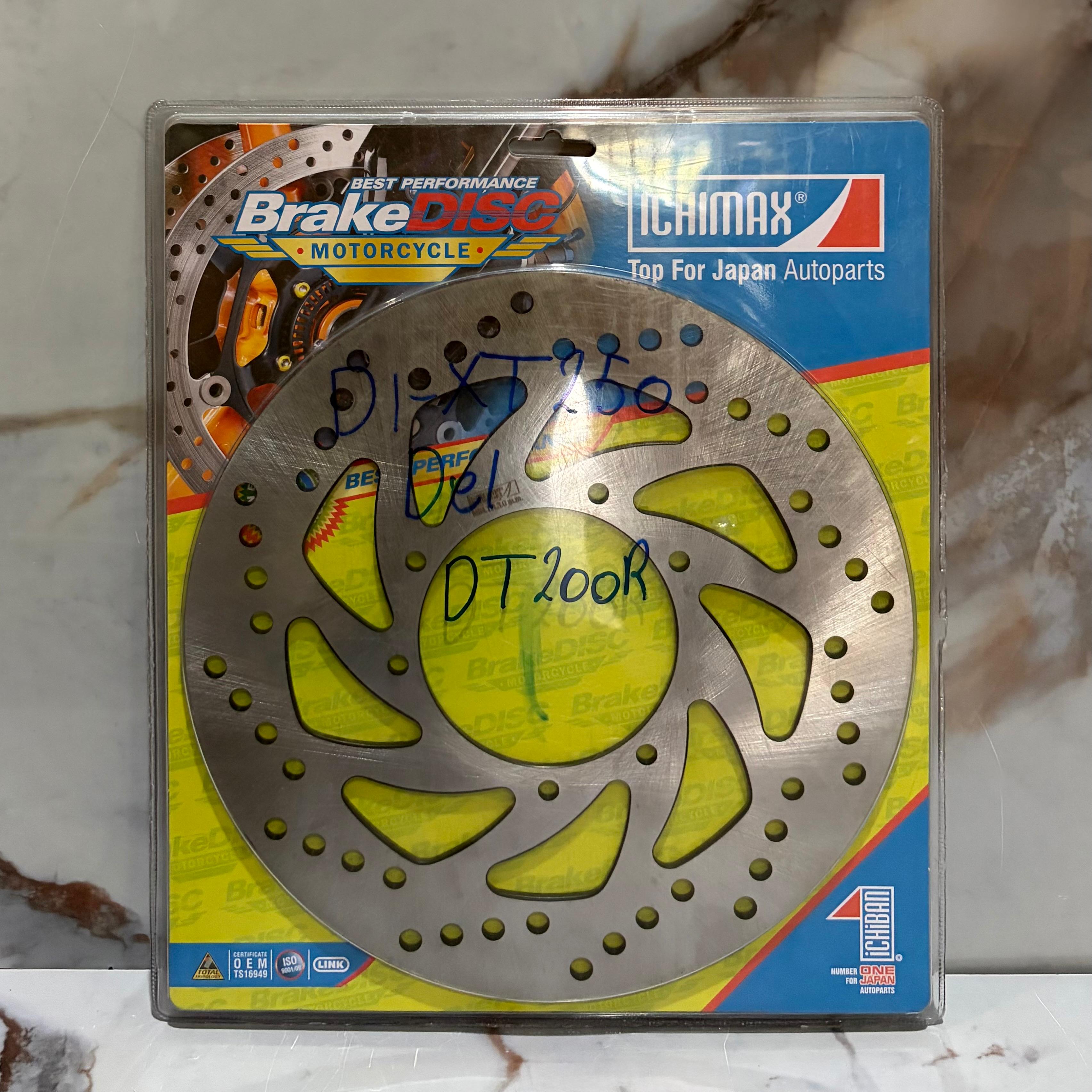 DISCO FRENO DELANTERO XT250/DT200R MODERNA ICHIBAN