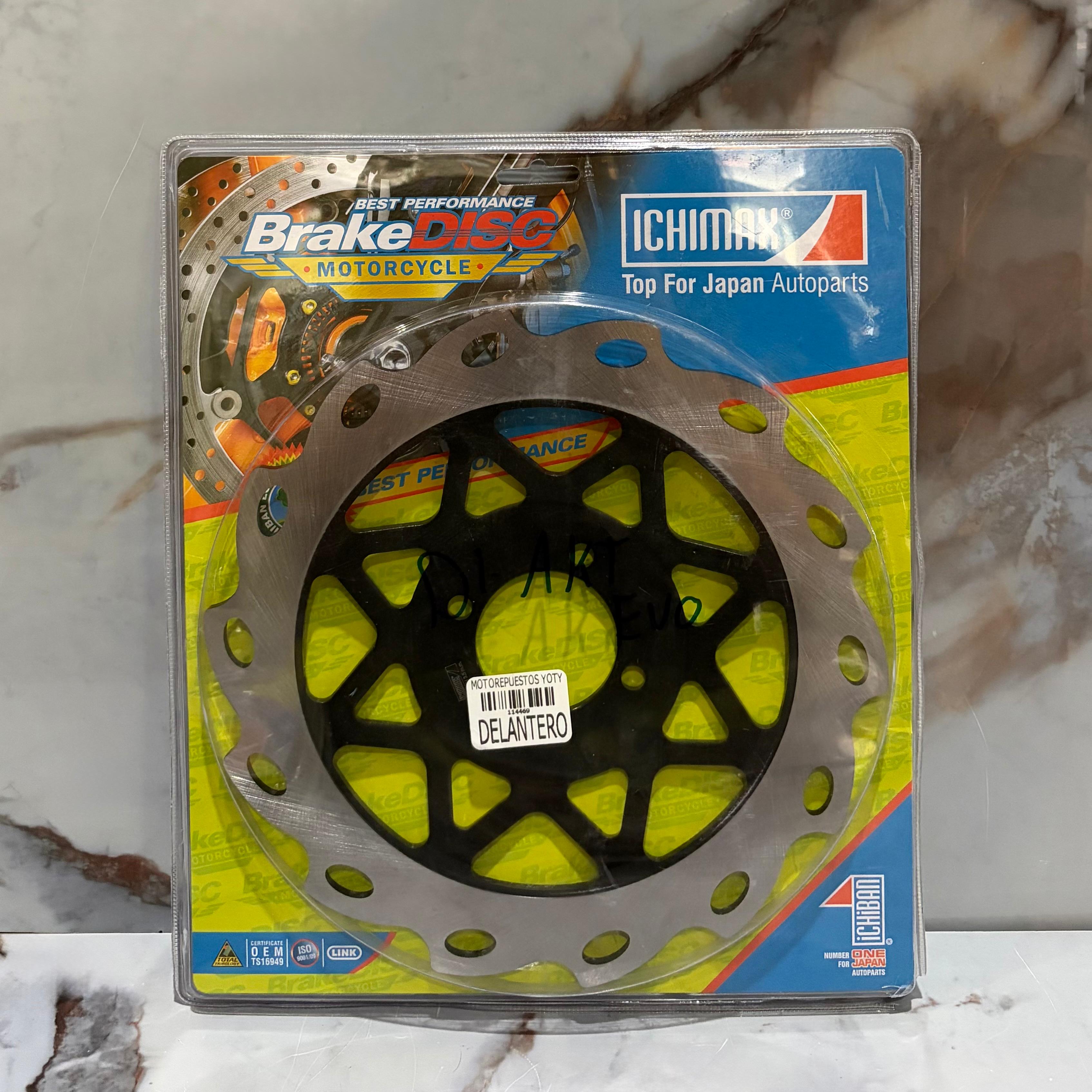 DISCO FRENO DELANTERO AKT EVO ICHIMAX