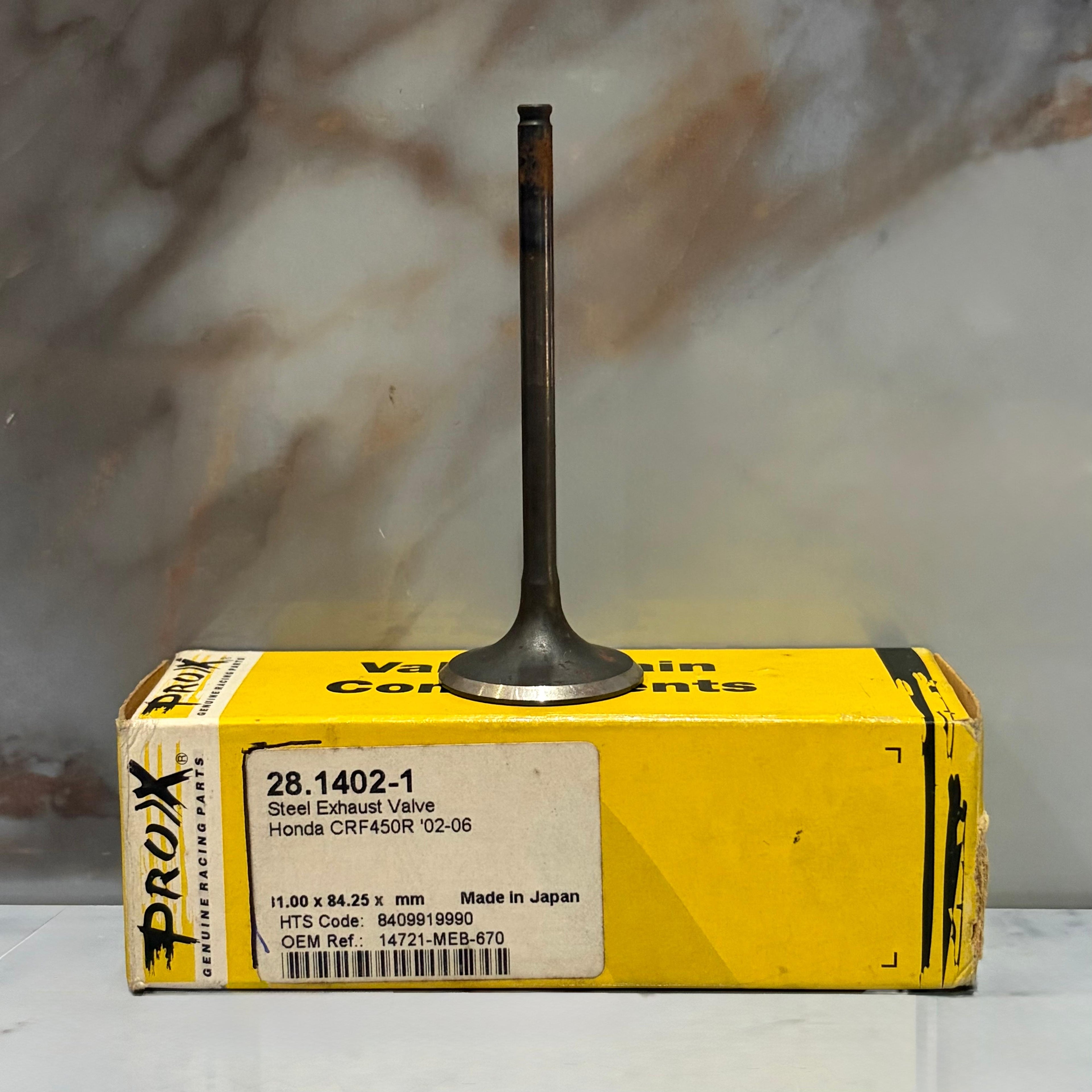 VALVULA ESCAPE CRF450 02-06 PRO-X