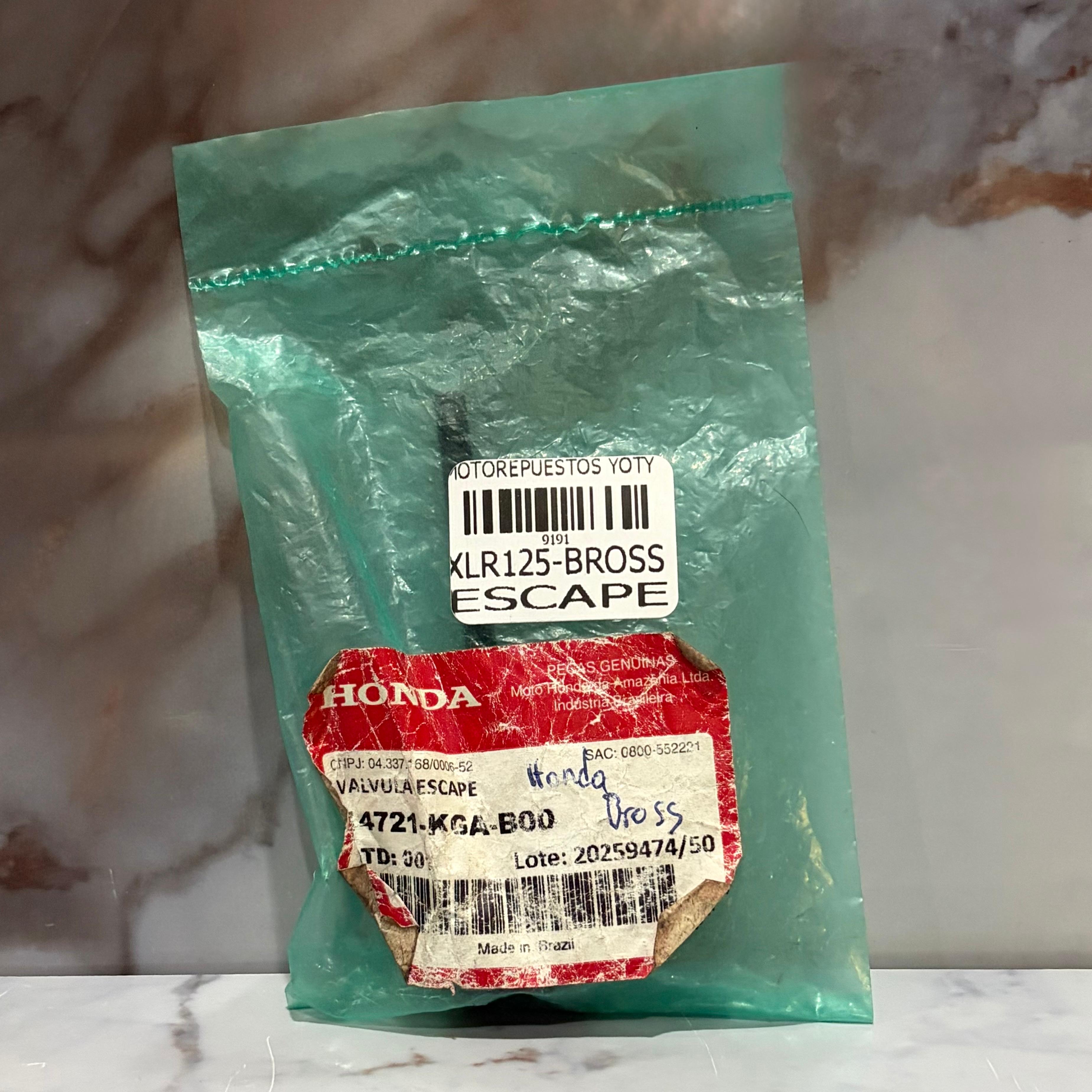 VALVULA DE ESCAPE XLR125-BROSS