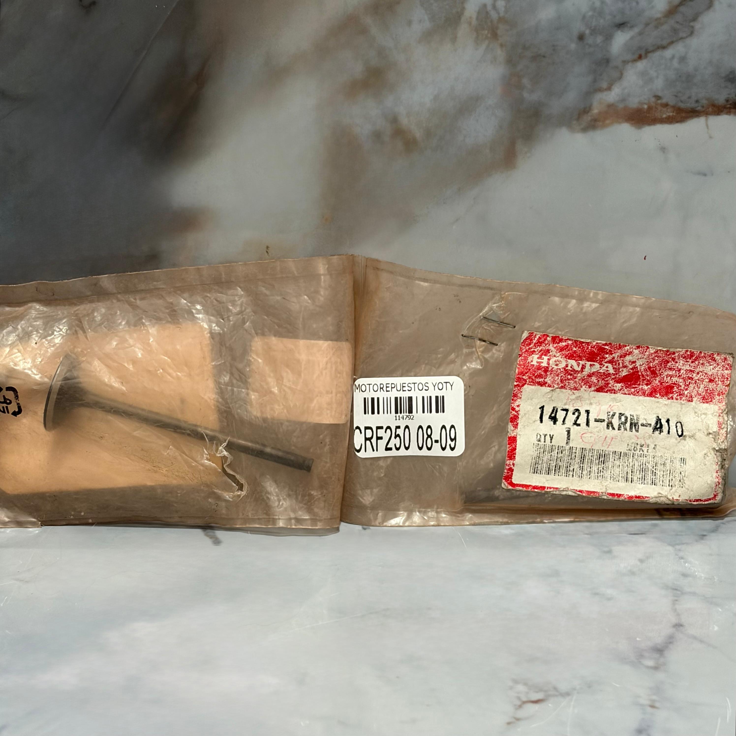 VALVULA ESCAPE CRF250 08-09