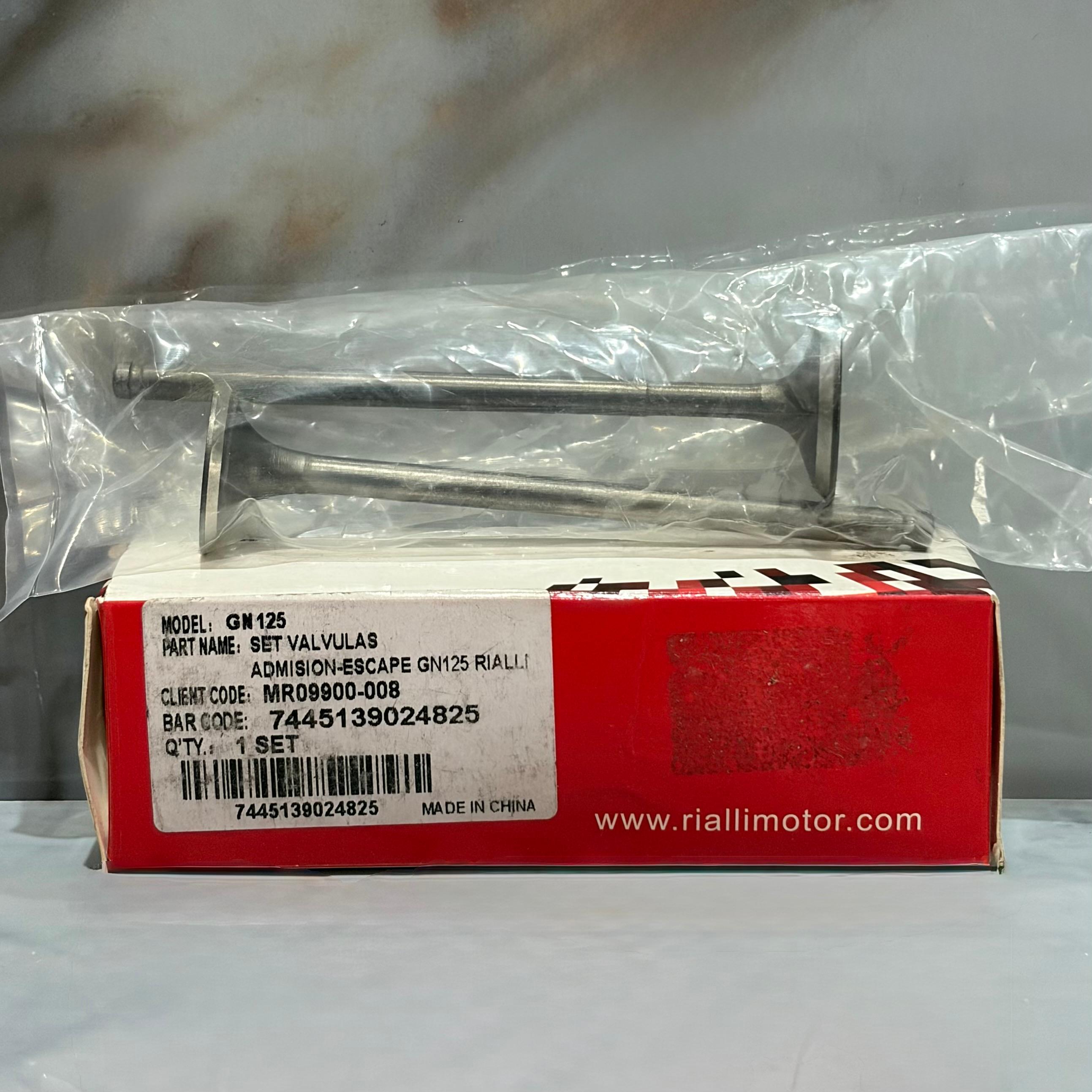 VALVULA ADMISION-ESCAPE DE GN MOREX-RIALLI