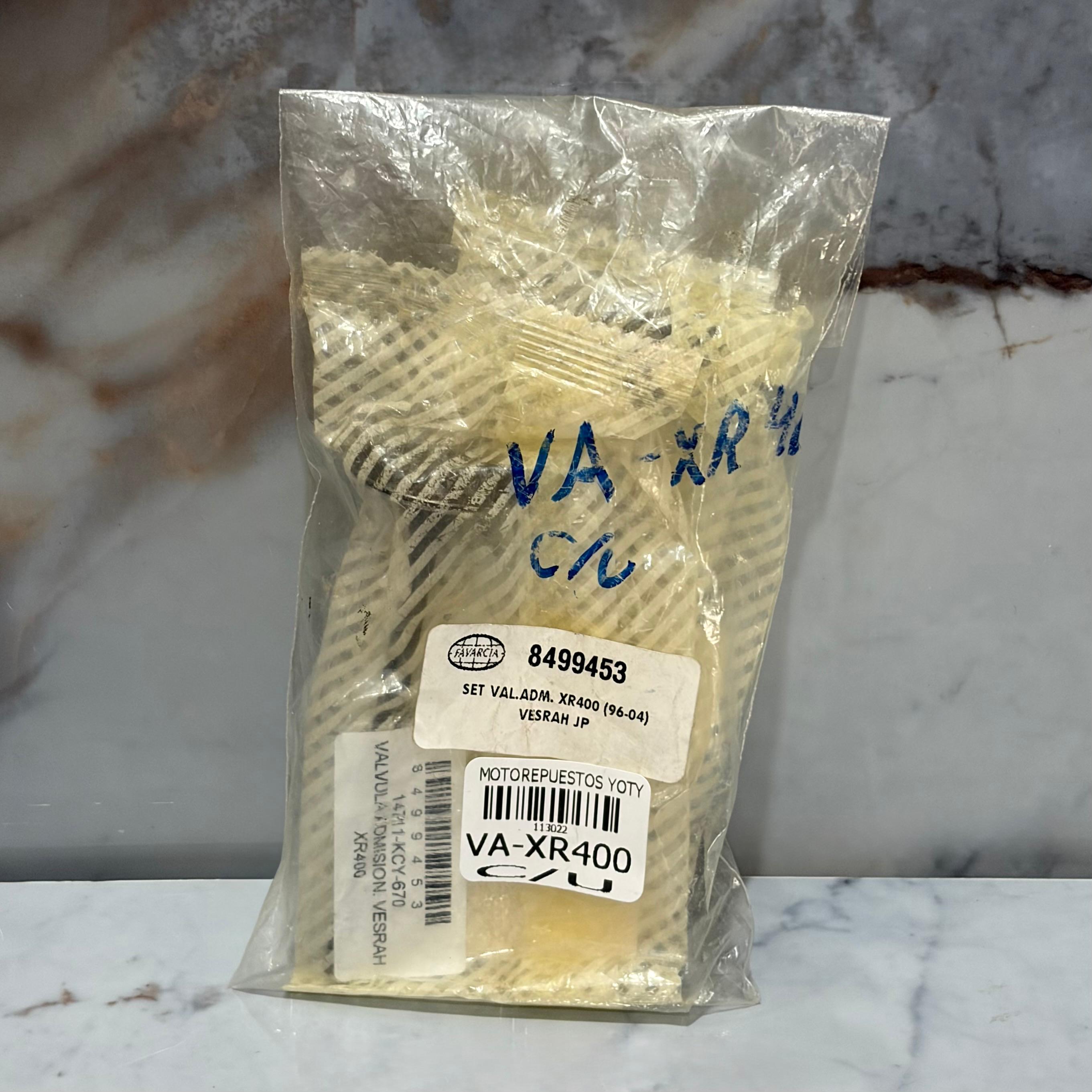 VALVULA ESCAPE/ADMISION XR400 C/U