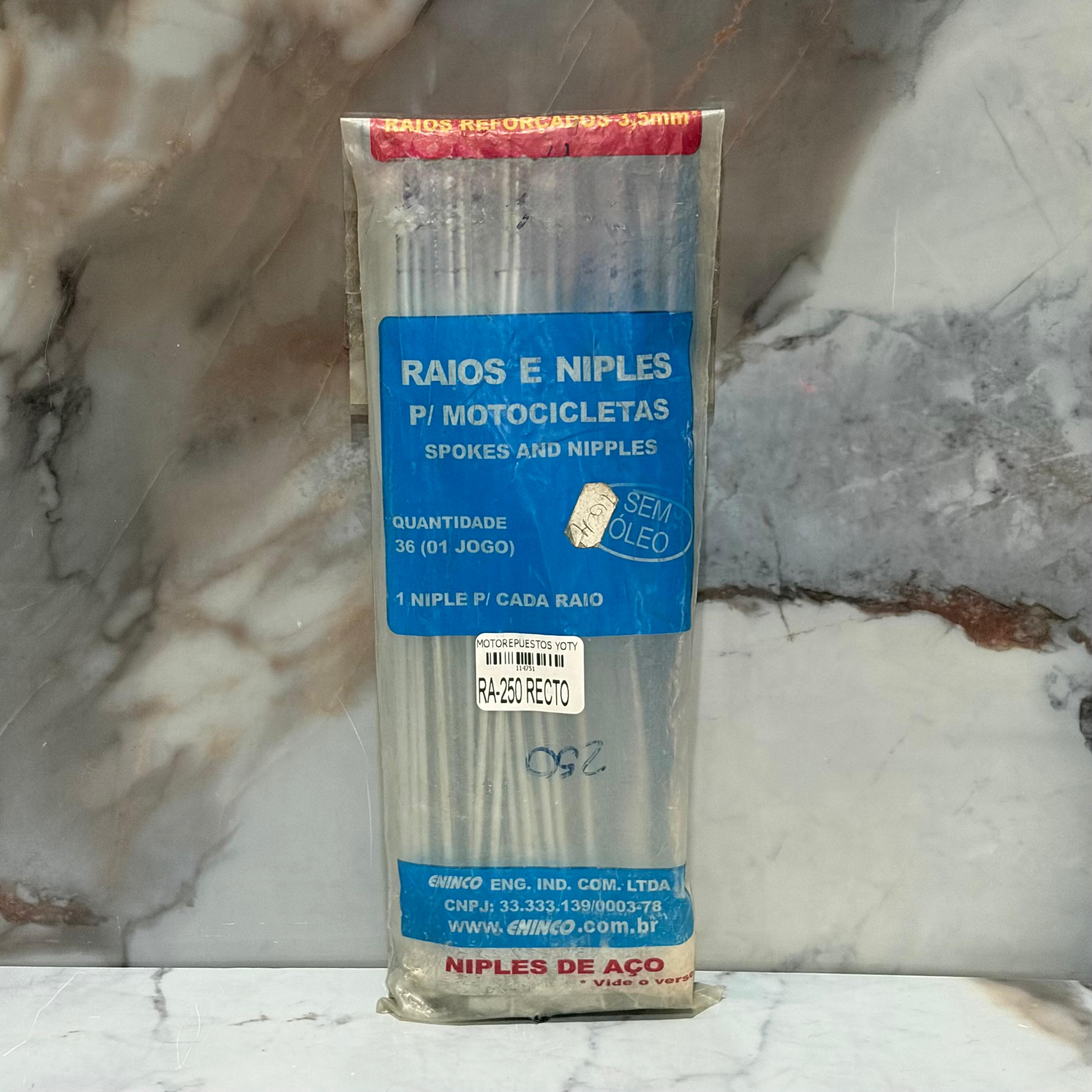 RADIOS 250 RECTO ENINCO