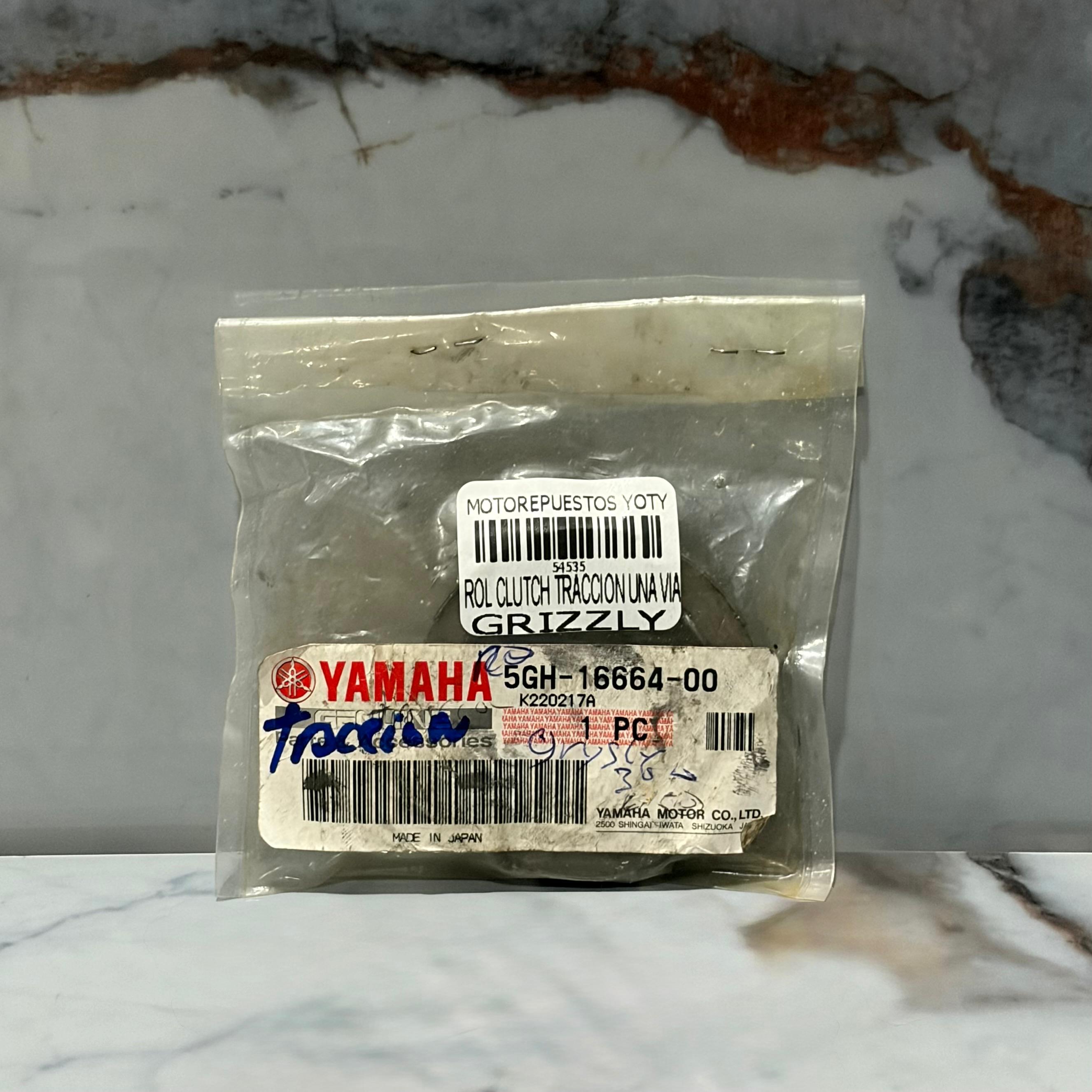 ROL DE CLUTCH TRACCION UNA VIA PARA GRIZZLY