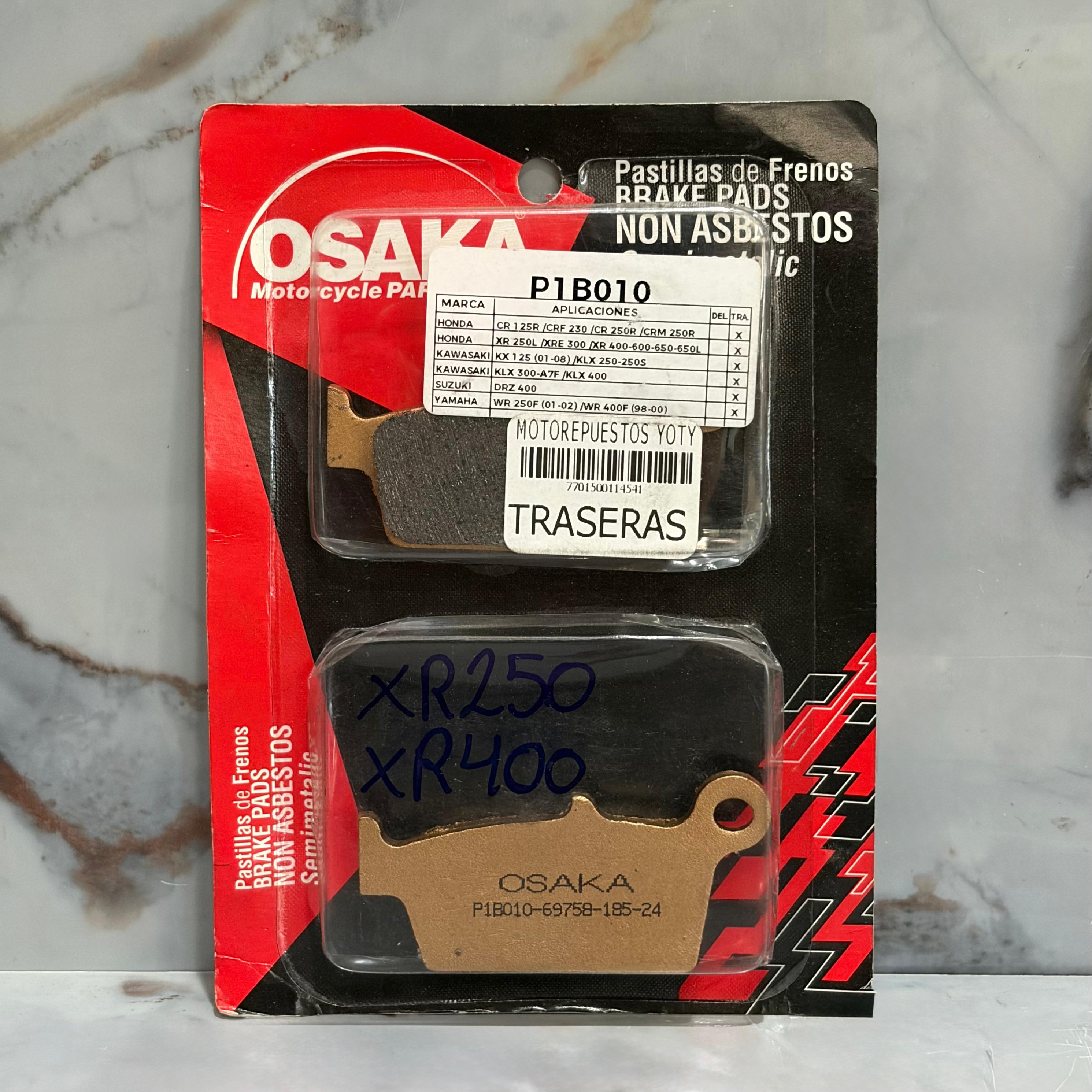 FIBRAS TRASERAS OSAKA XR250/400/XRE190
