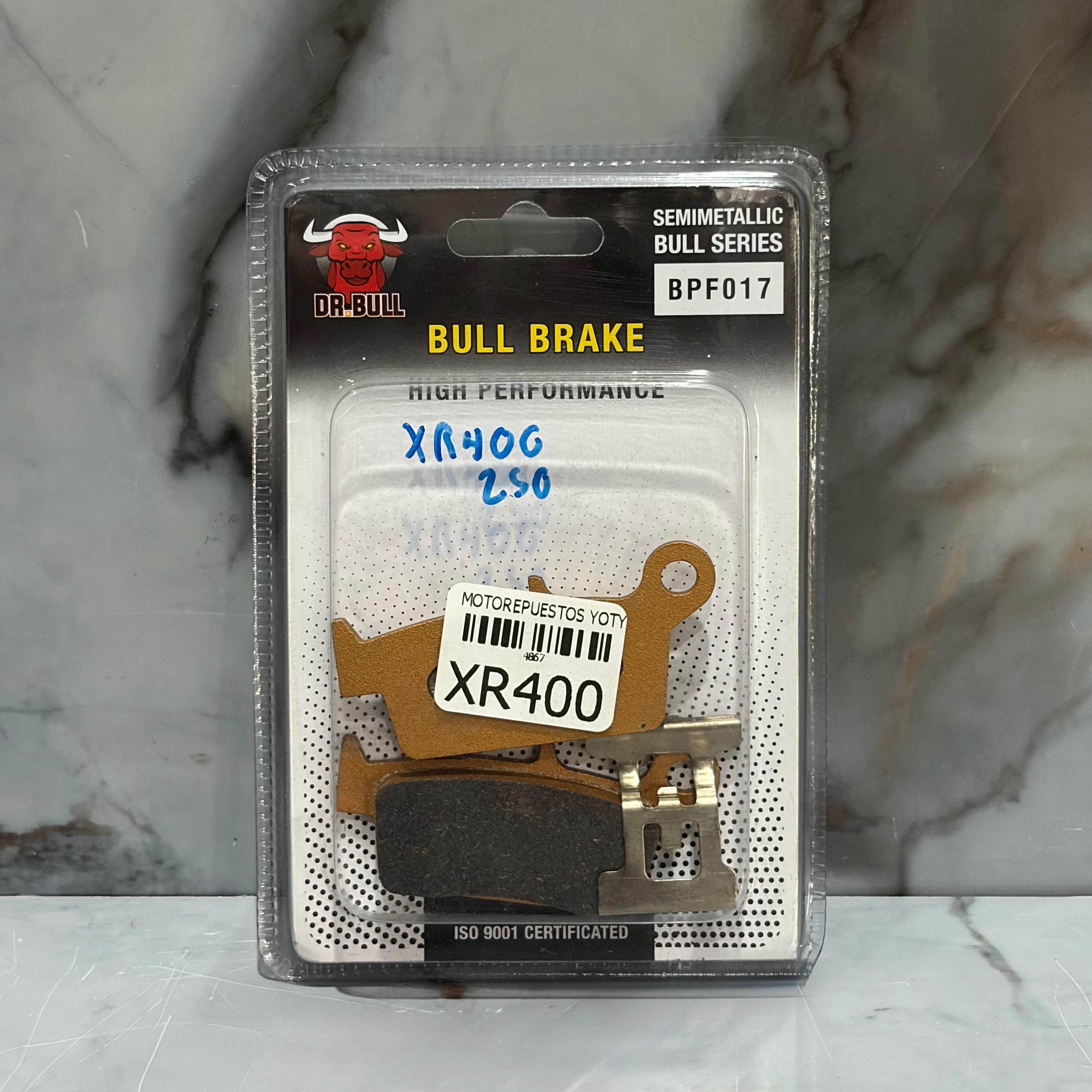 FIBRA FRENO TRASERO XR250-400 DR.BULL