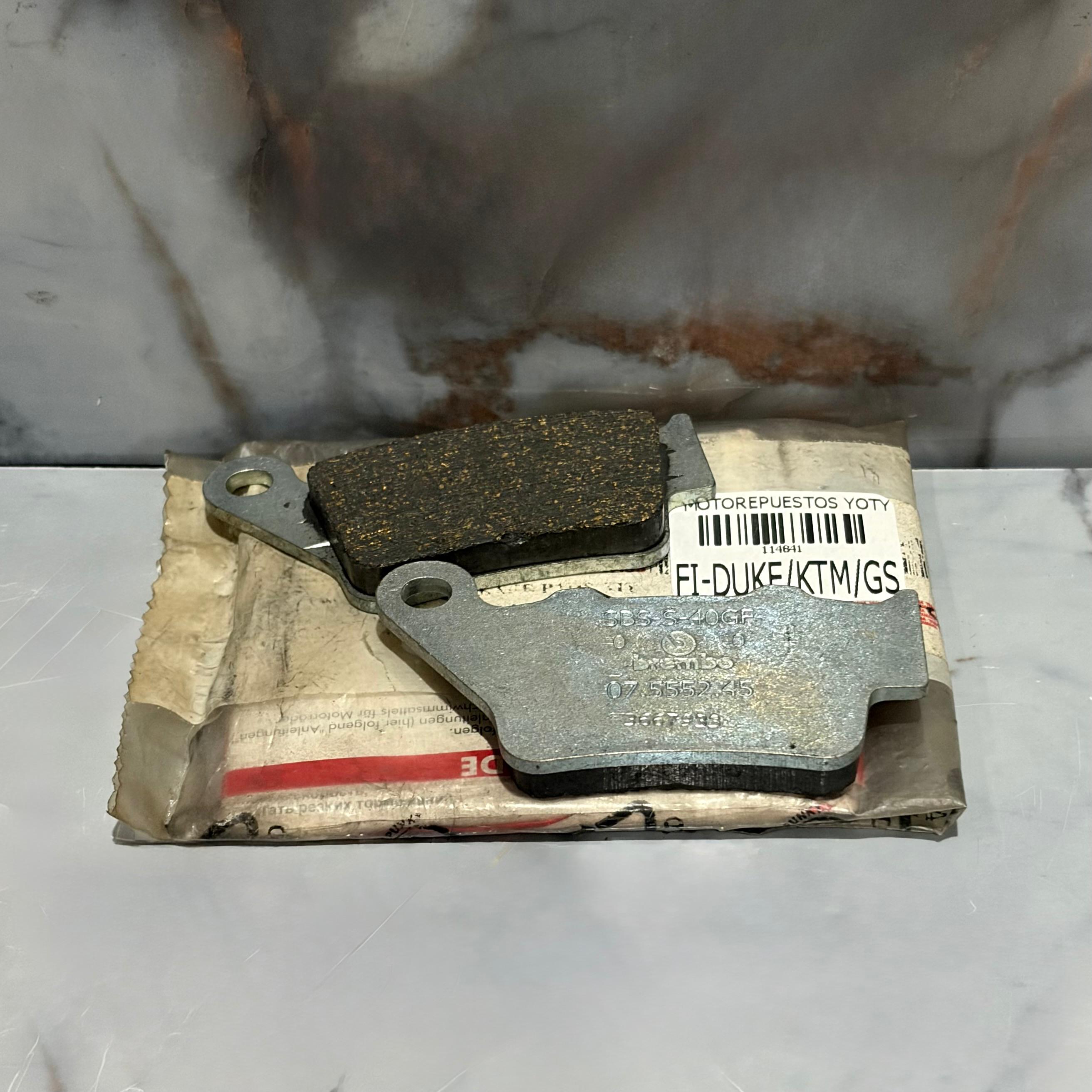 FIBRA FRENO TRASERO DUKE/KTM VIEJA/GS800 ORIGINAL