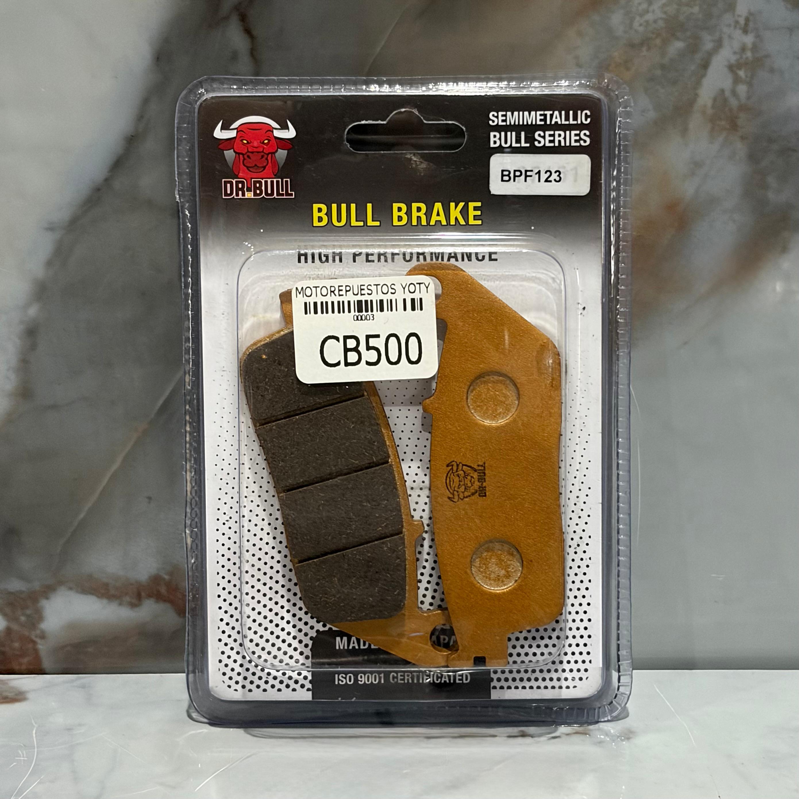 FIBRA FRENO DELANTERO CBF600 DR.BULL