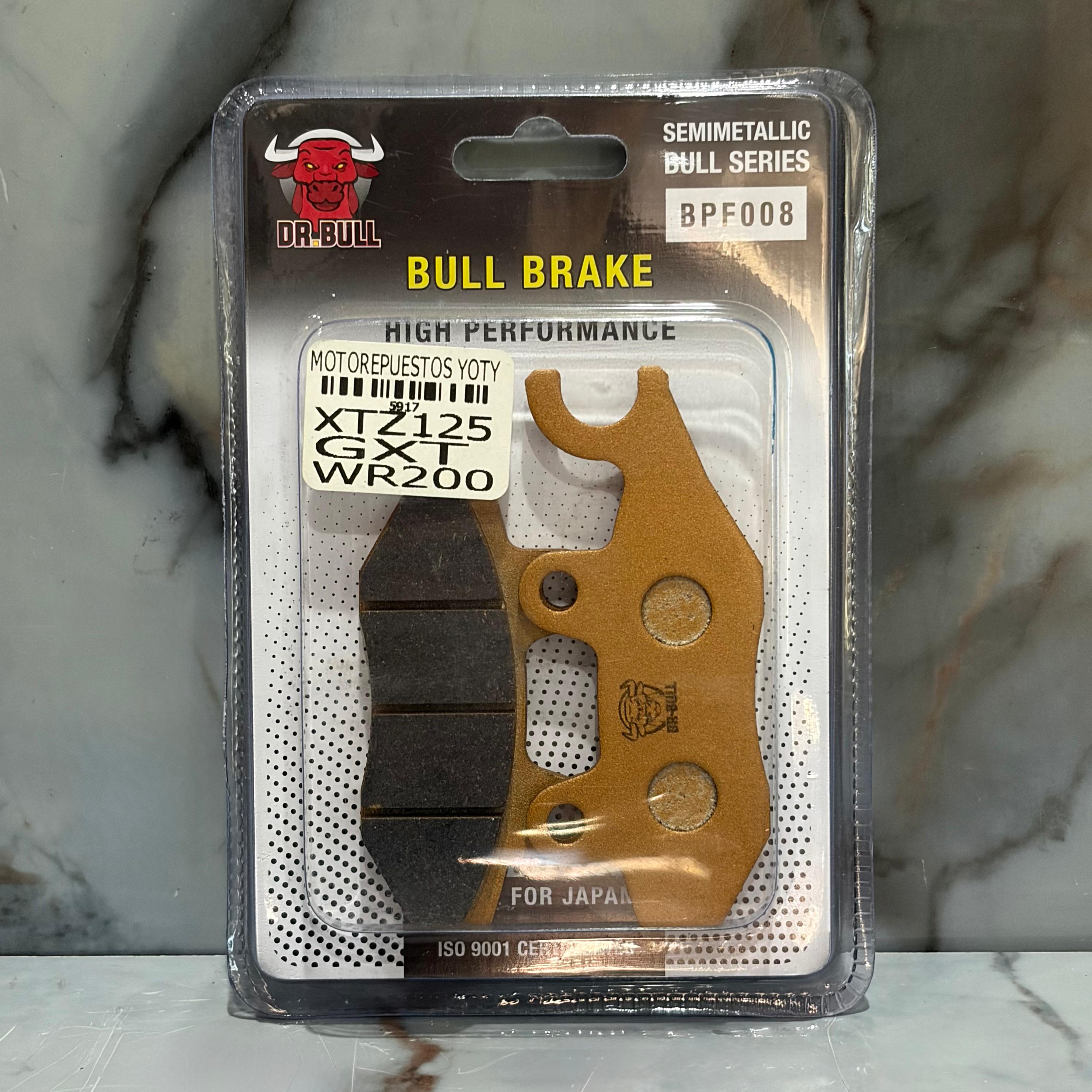 FIBRA FRENO DELANTERO XTZ125+GXT200+WR200