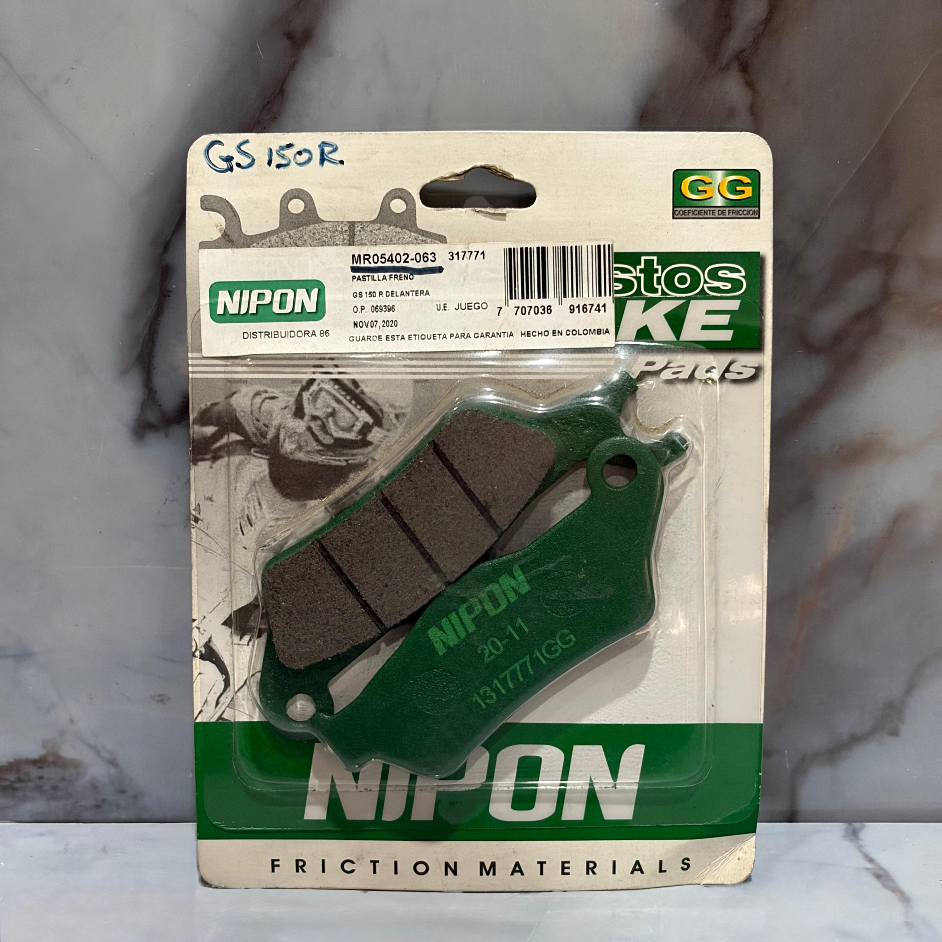 FIBRA FRENO DELANTERO GS150R NIPON