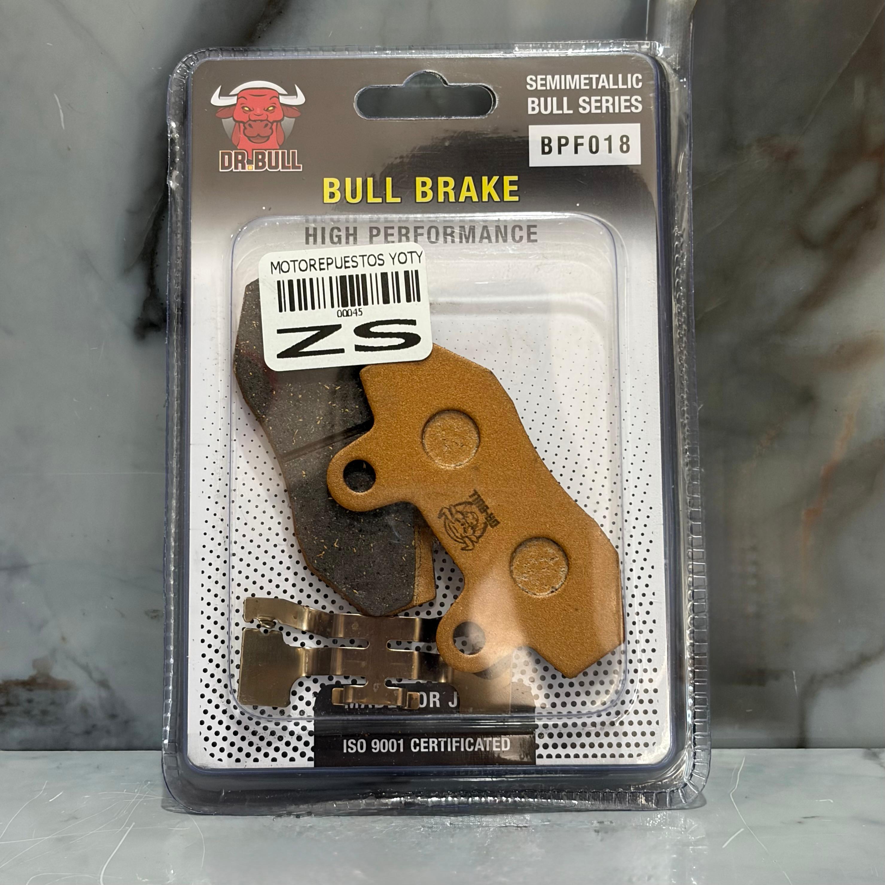 FIBRA FRENO DELANTERO ZS150/CHINAS DR.BULL