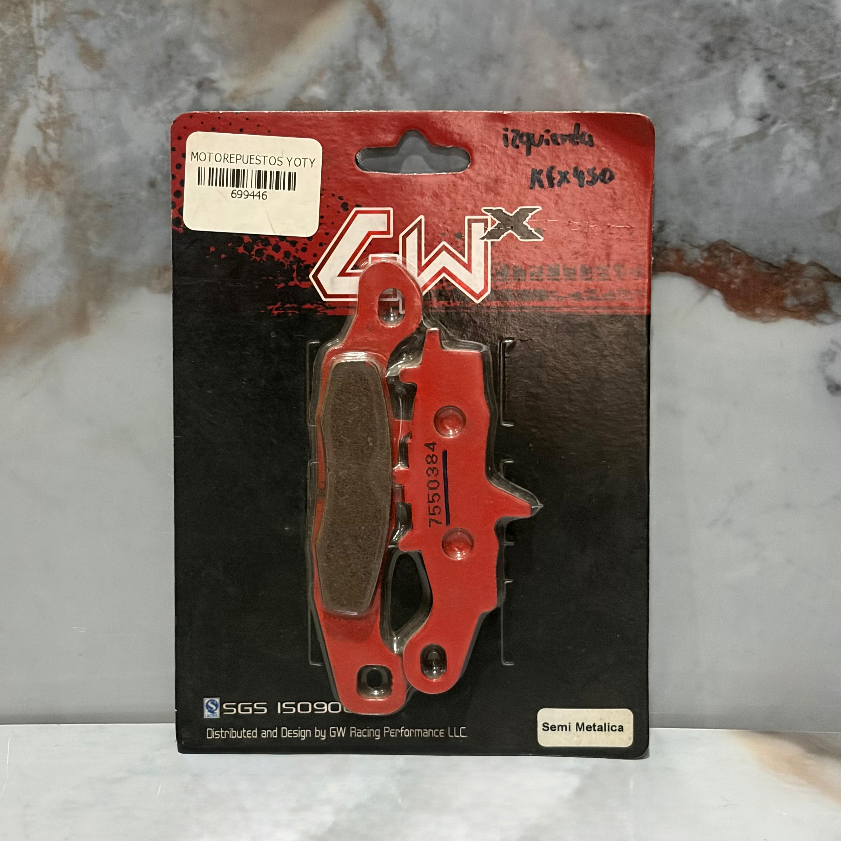 FIBRA FRENO DELANTERO IZQUIERDA KFX450/KVF650