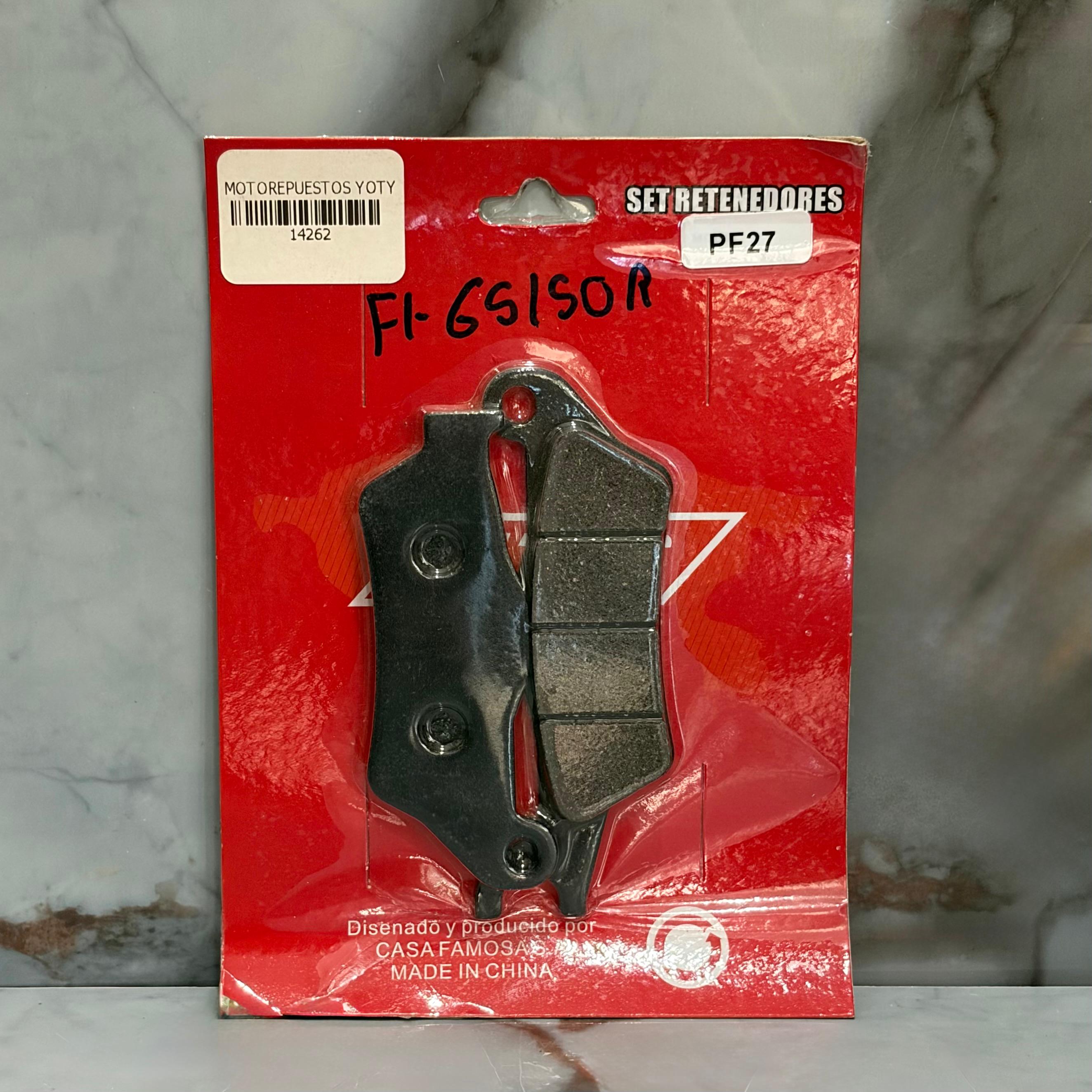 FIBRA FRENO DELANTERO GSX150