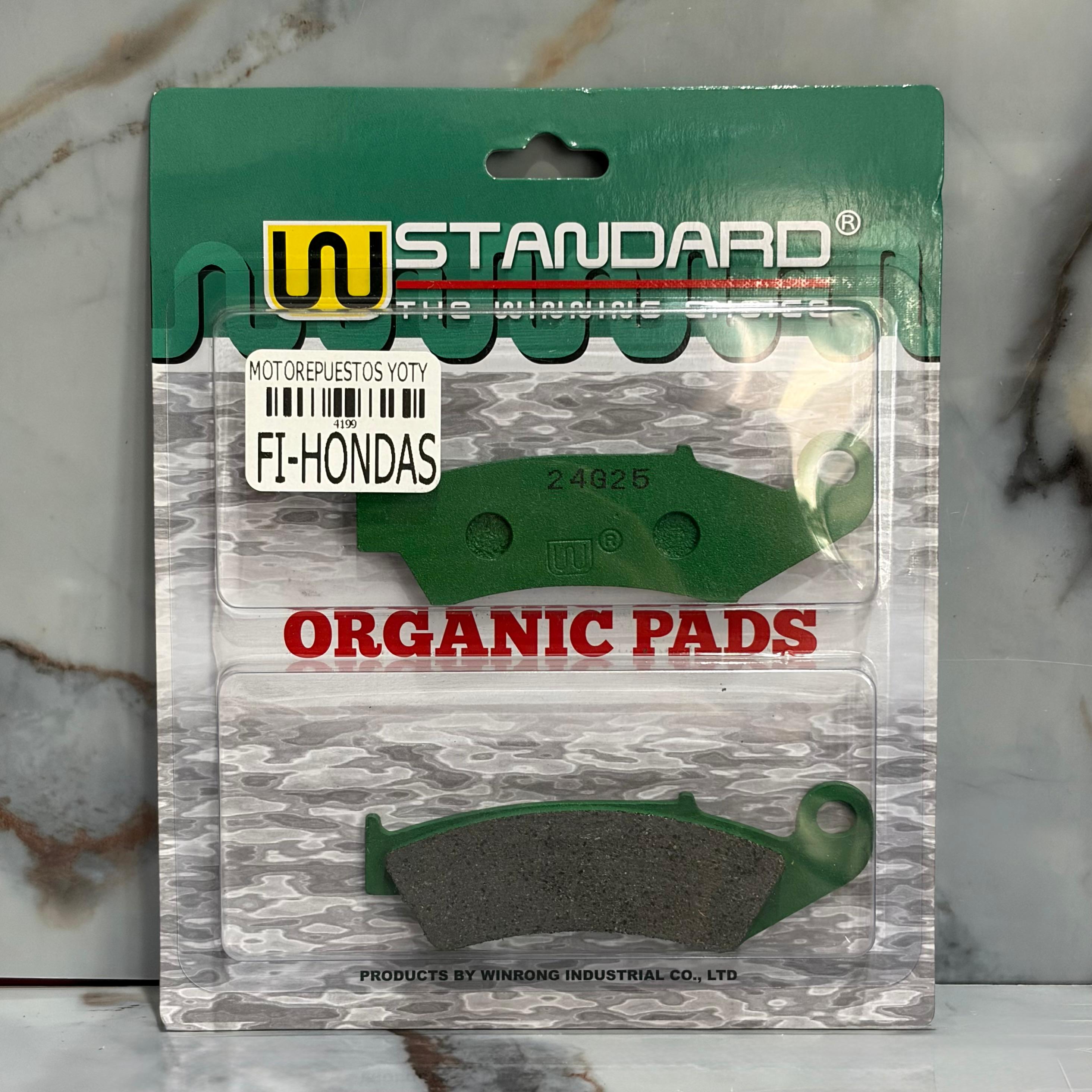 FIBRAS FRENO DELANTERA HONDA STANDARD