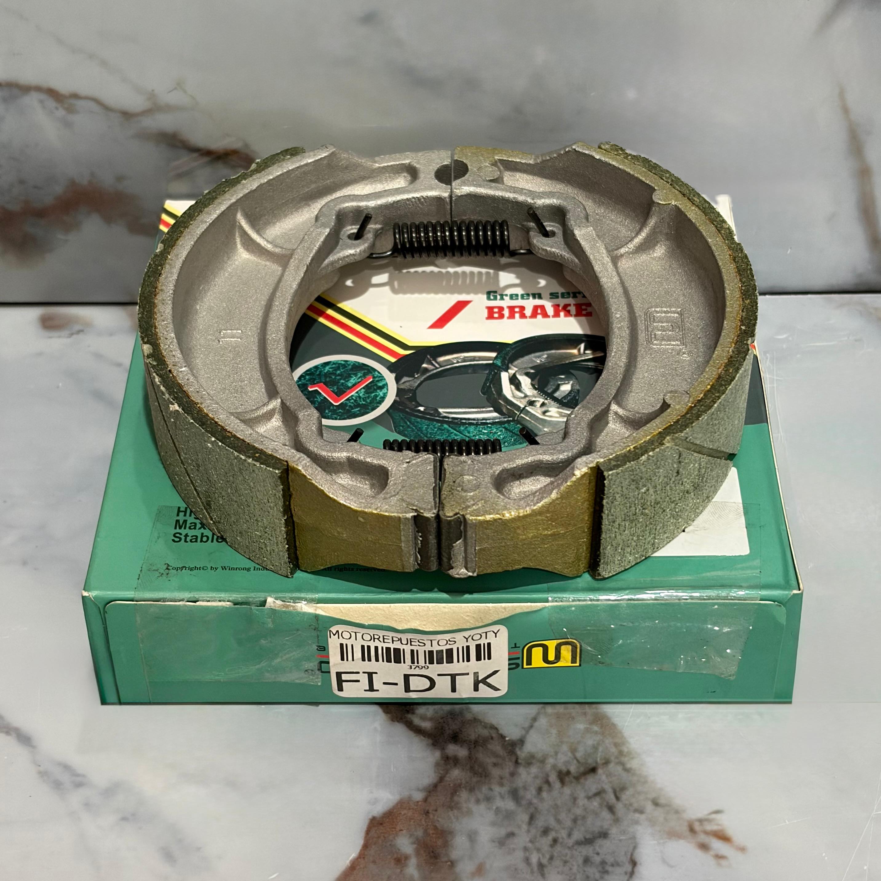FIBRA DE FRENO TRASERO DTK STANDARD