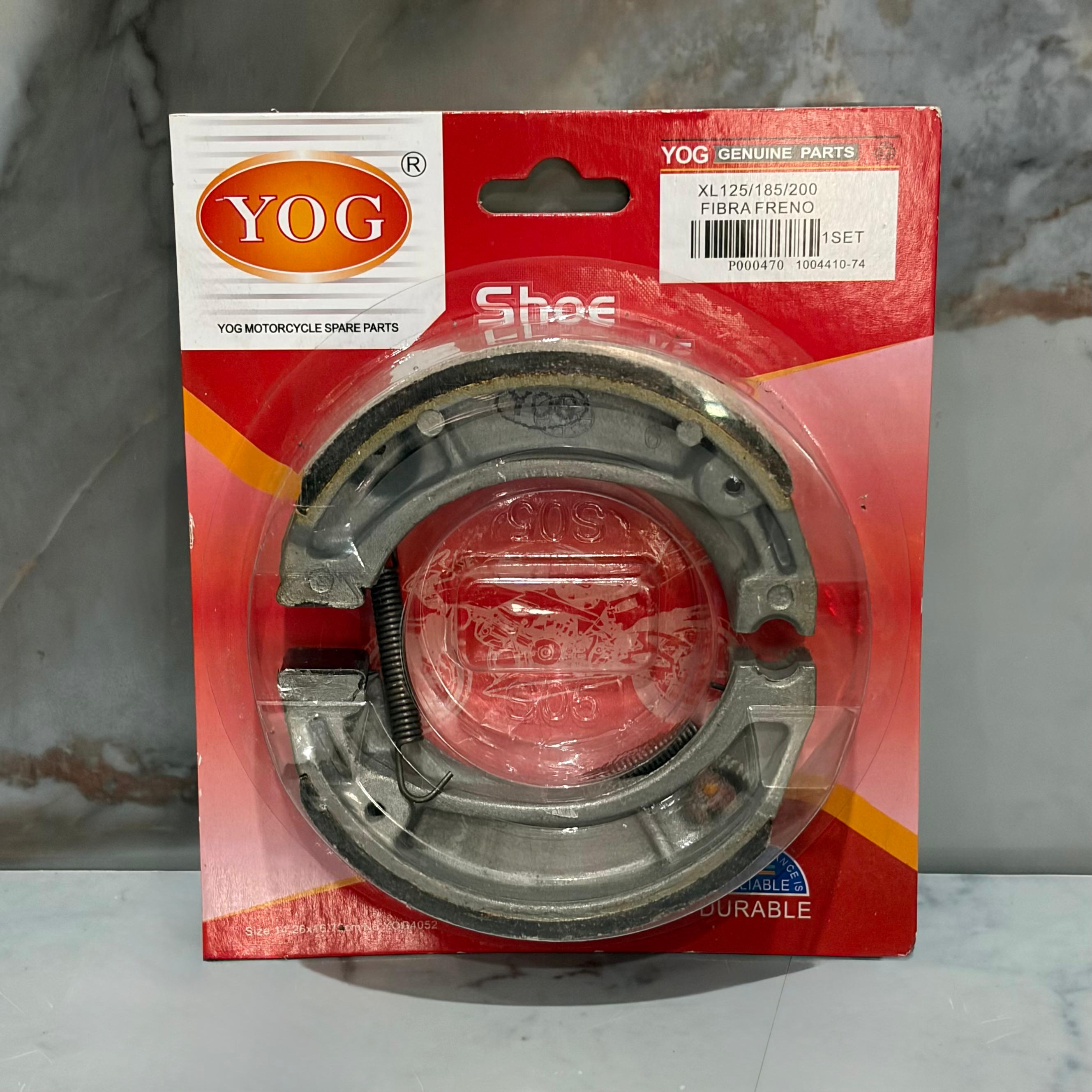 FIBRAS DE FRENO TRASERO ZS YOG