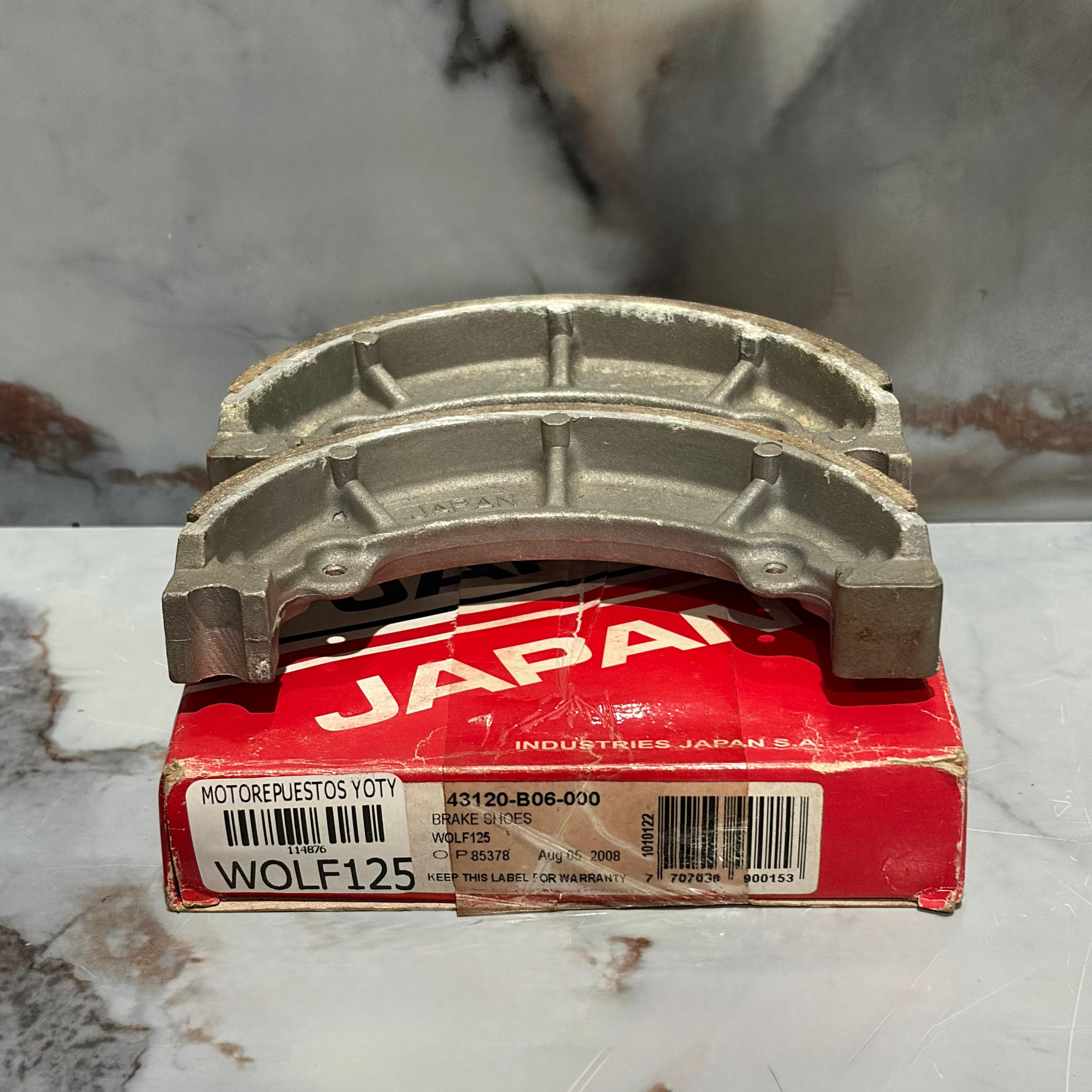 FIBRA FRENO WOLF125
