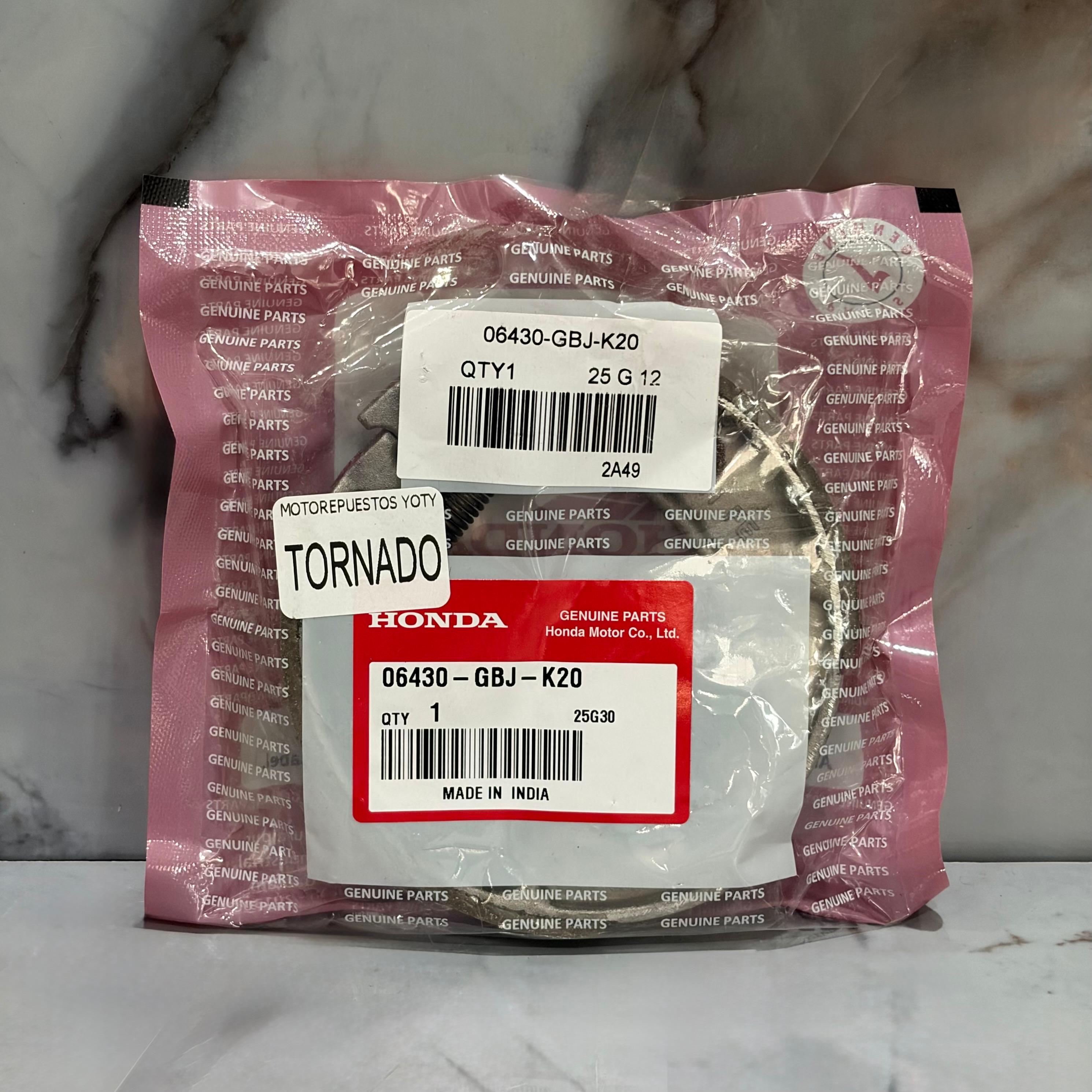 FIBRA FRENO TRASERO TORNADO ORIGINAL