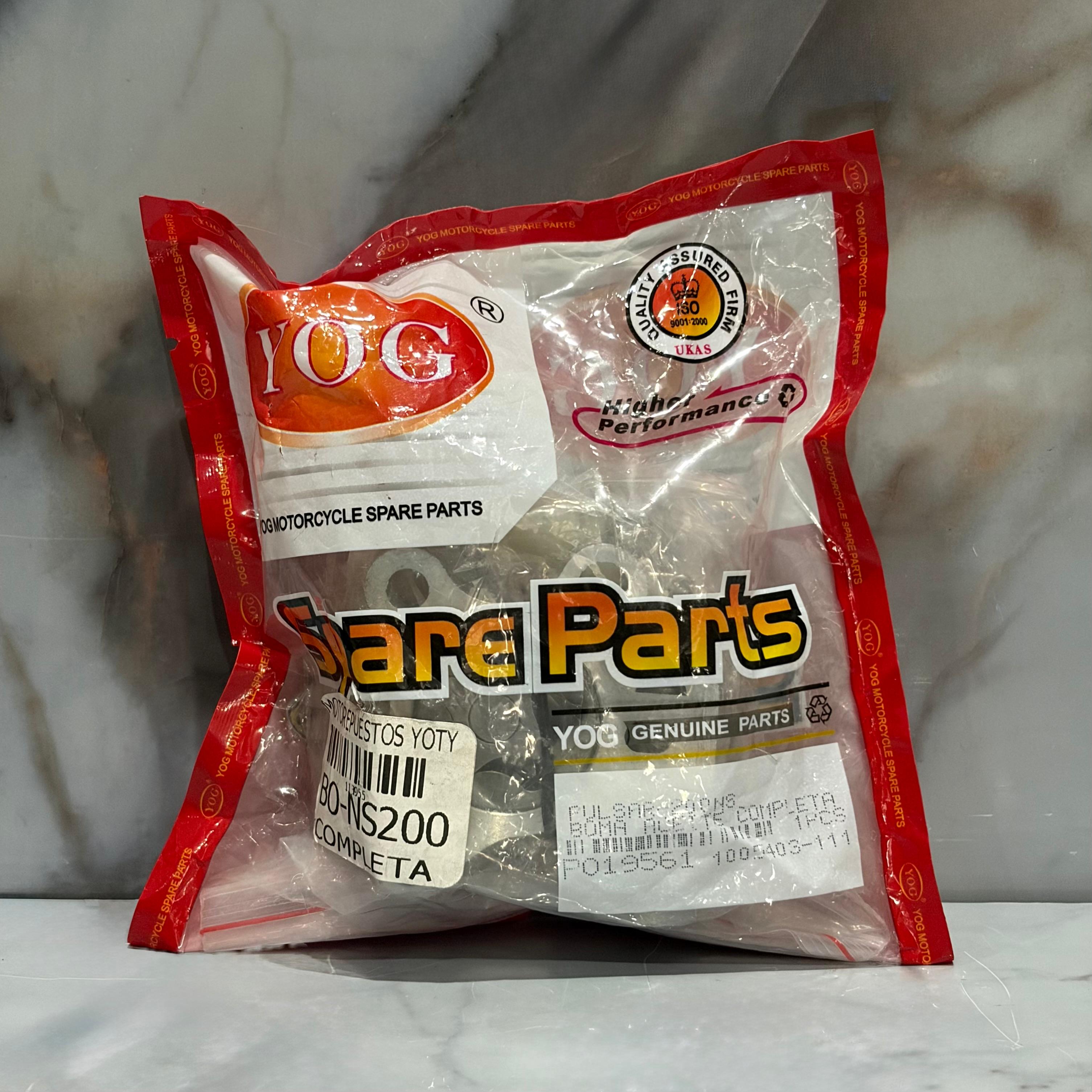 BOMBA DE ACEITE NS200 COMPLETA YOG