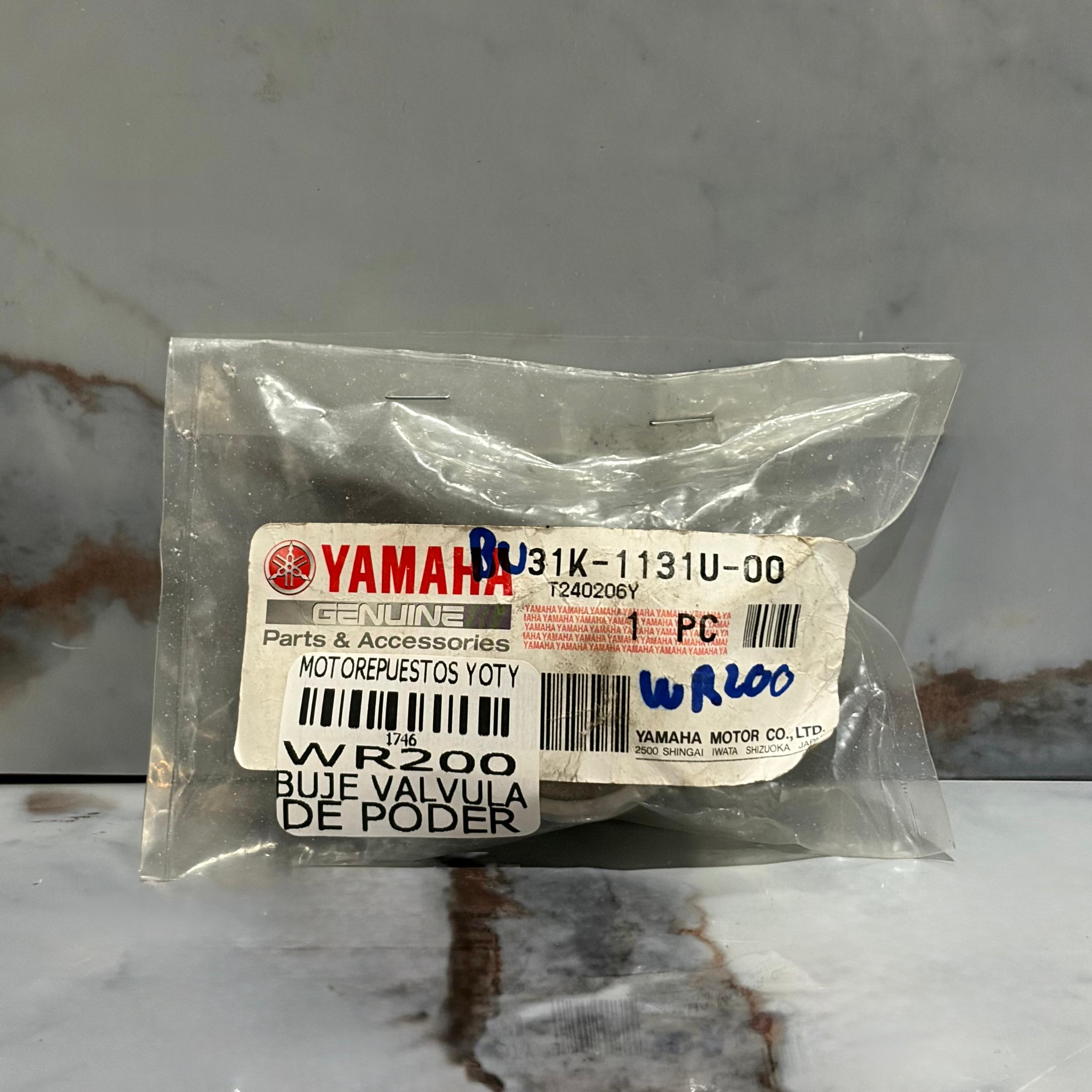 BUJE VALVULA PODER WR200 ORIGINAL