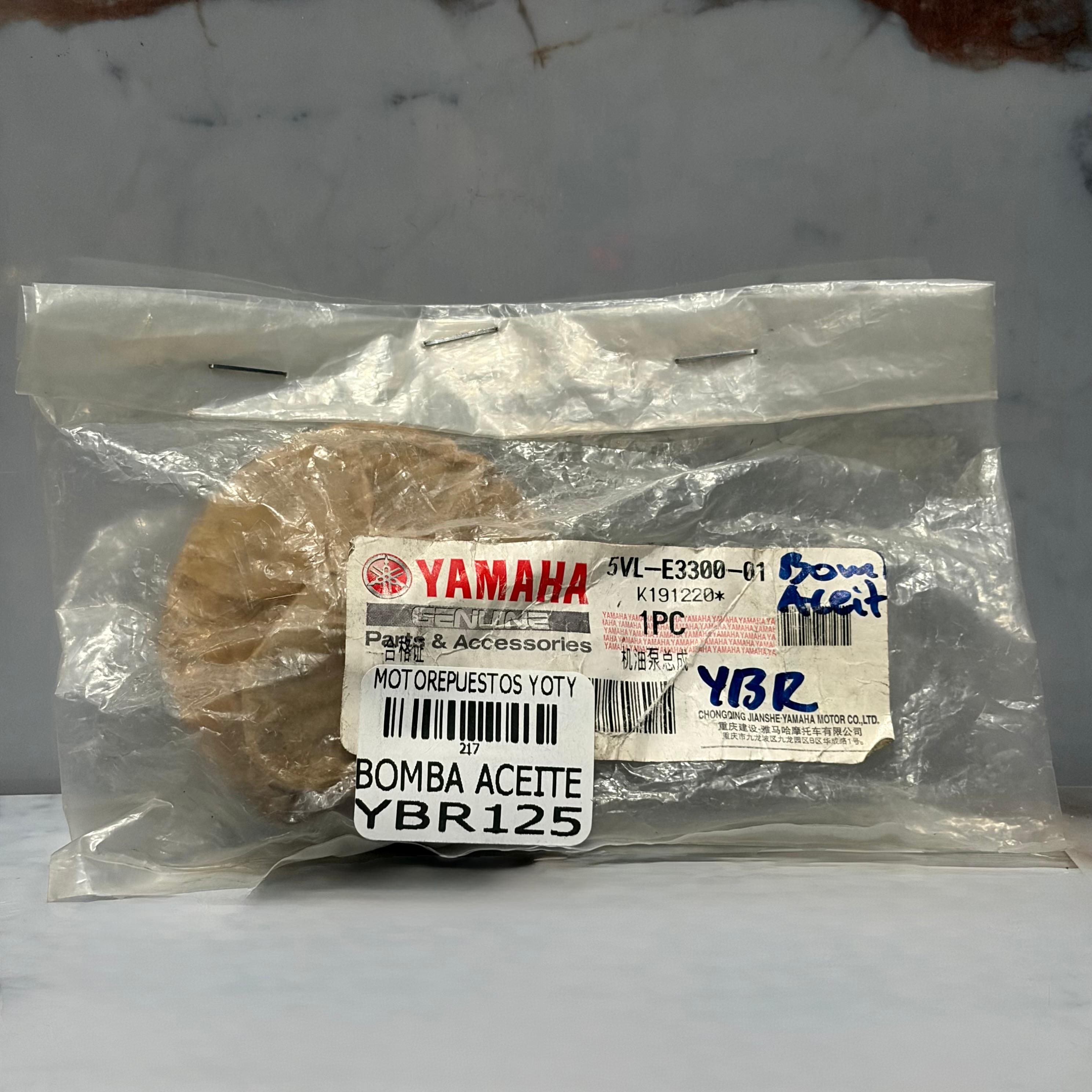 BOMBA ACEITE YBR125 ORIGINAL