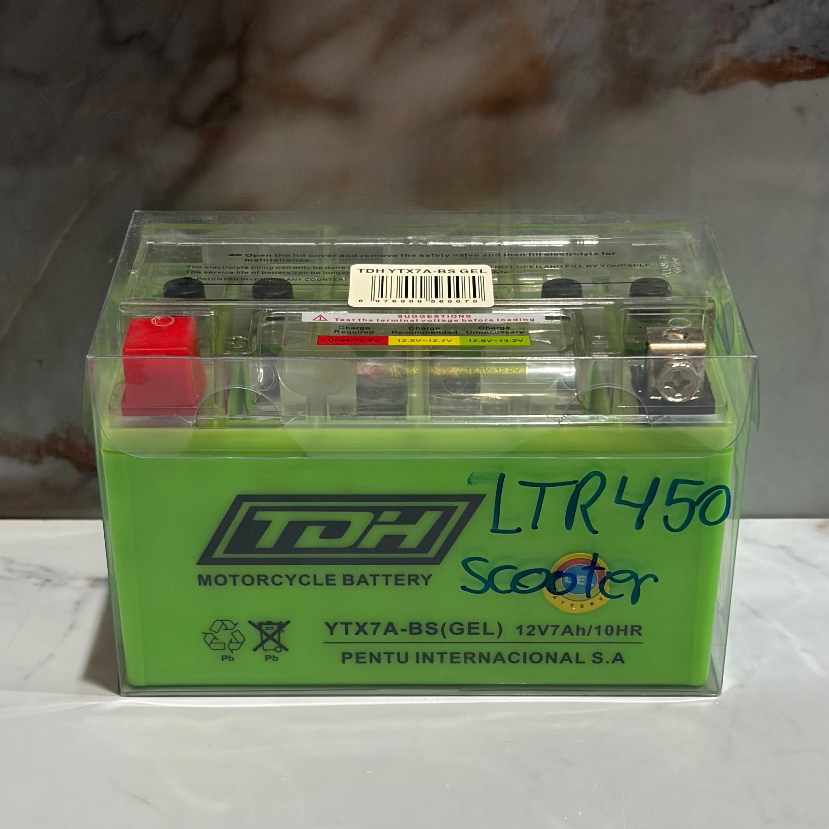BATERA YTX7A-BS SCOOTER + LTR450 TDH