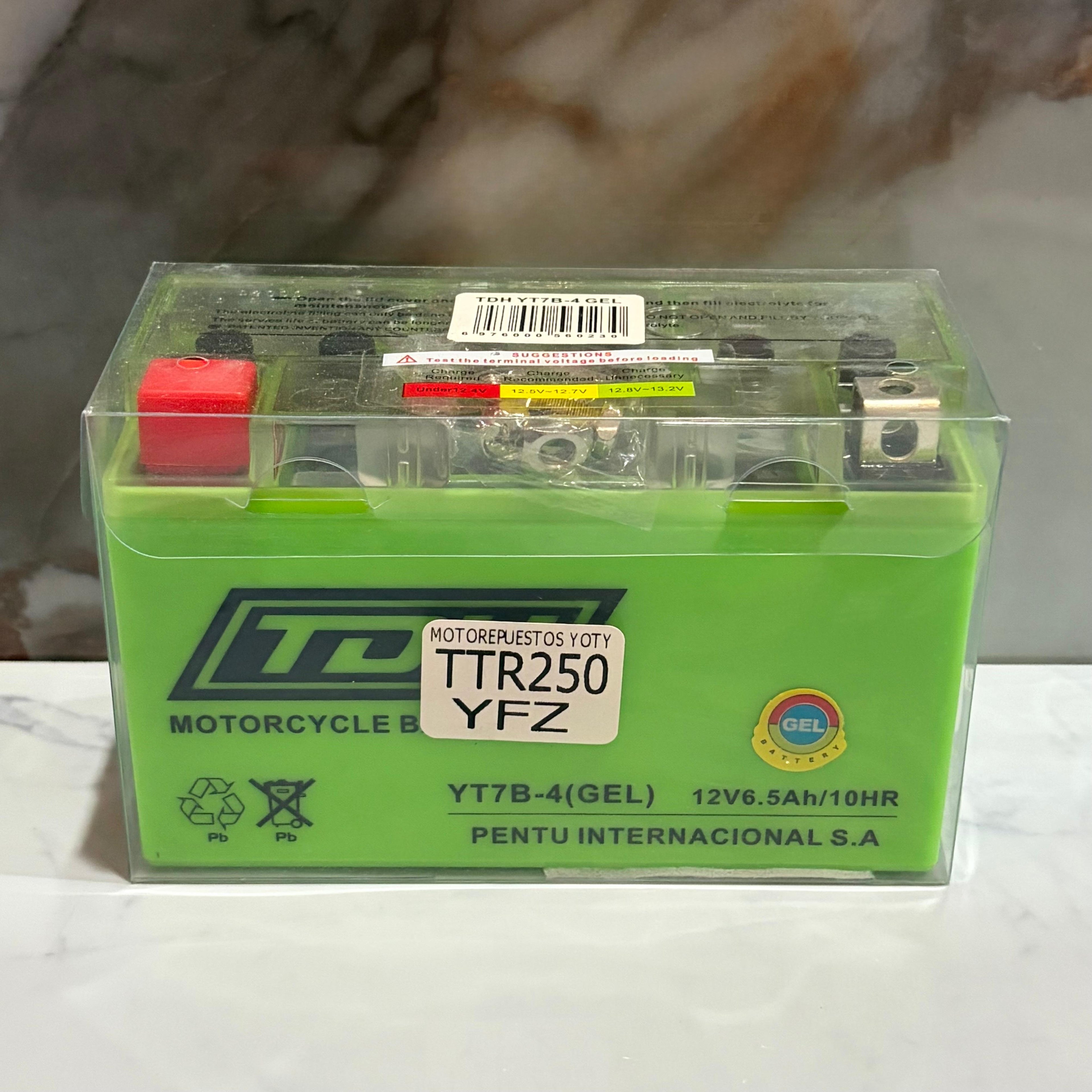 BATERIA YT7B-4 GEL TTR250/YFZ TDH