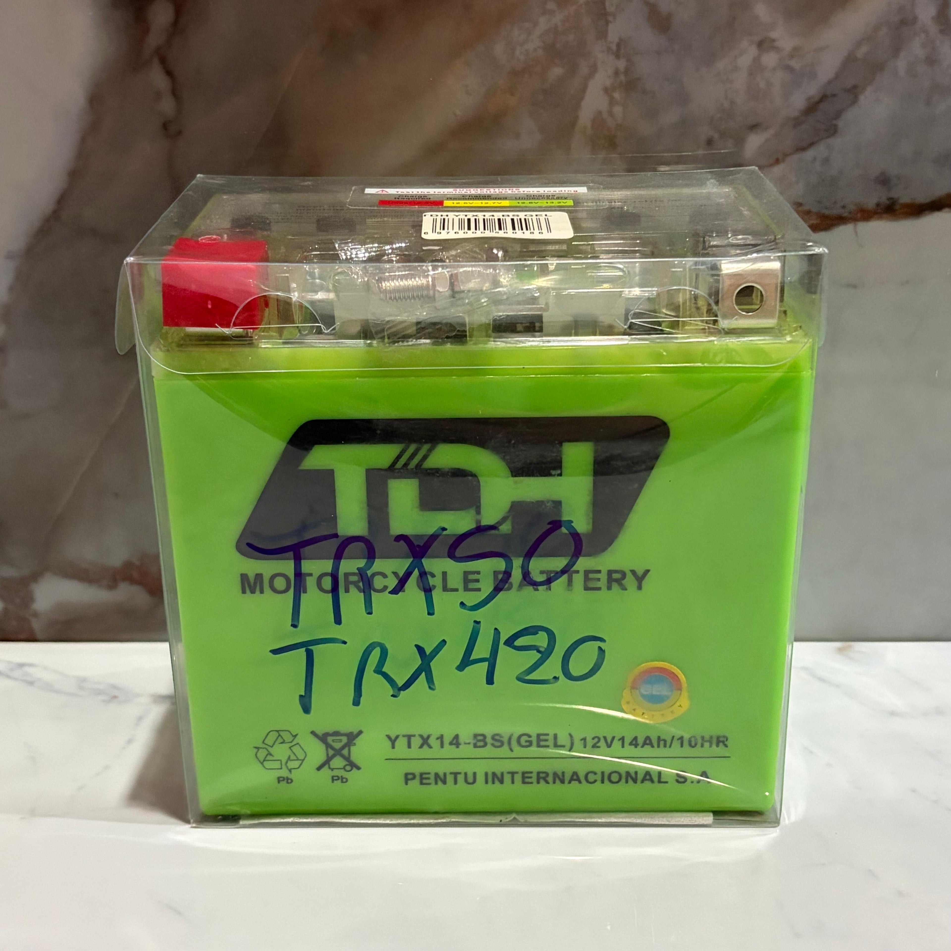 BATERIA YTX14-BS ATV TDH GEL TRX500/420/GS800