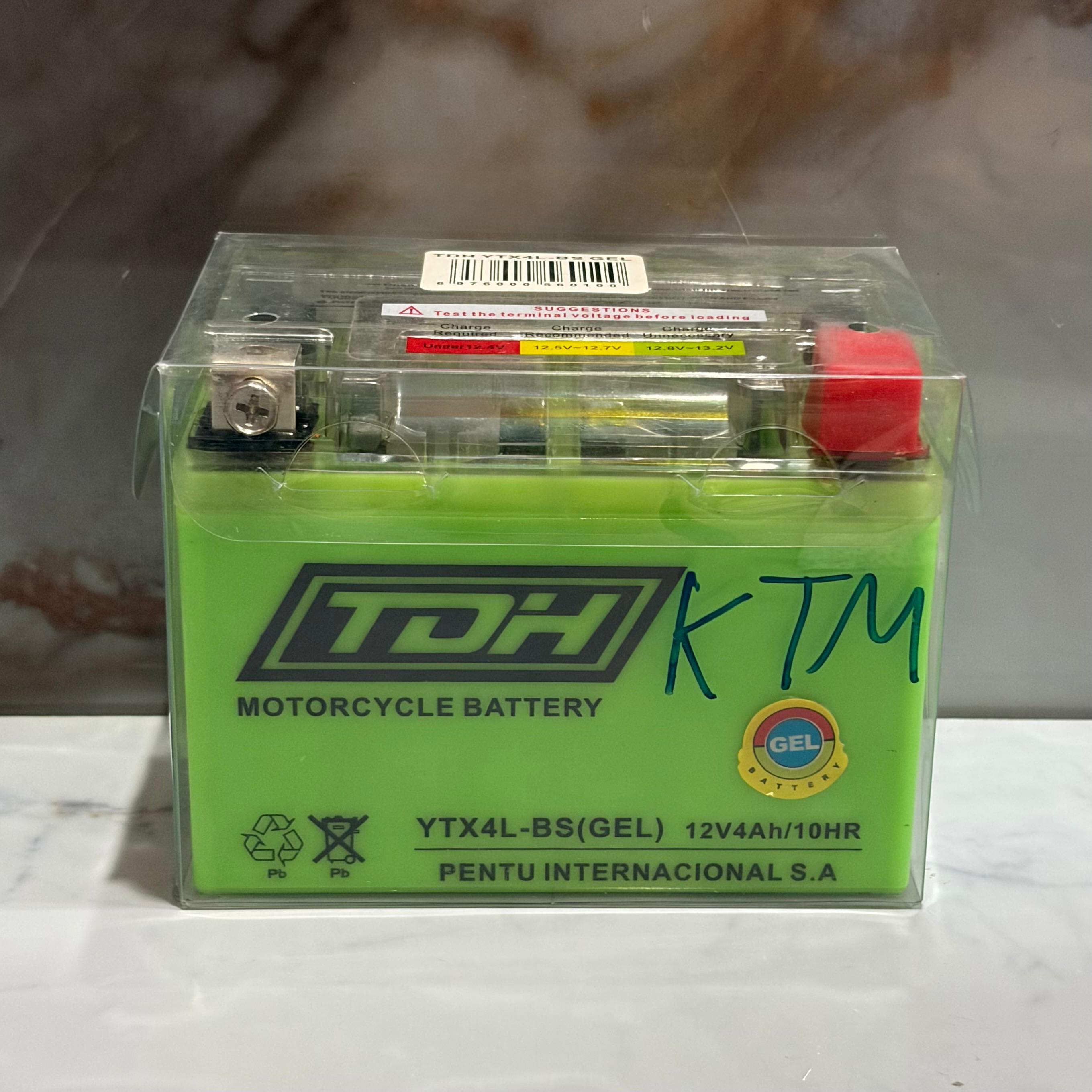 BATERIA YTX4L-BS KTM450 GEL TDH