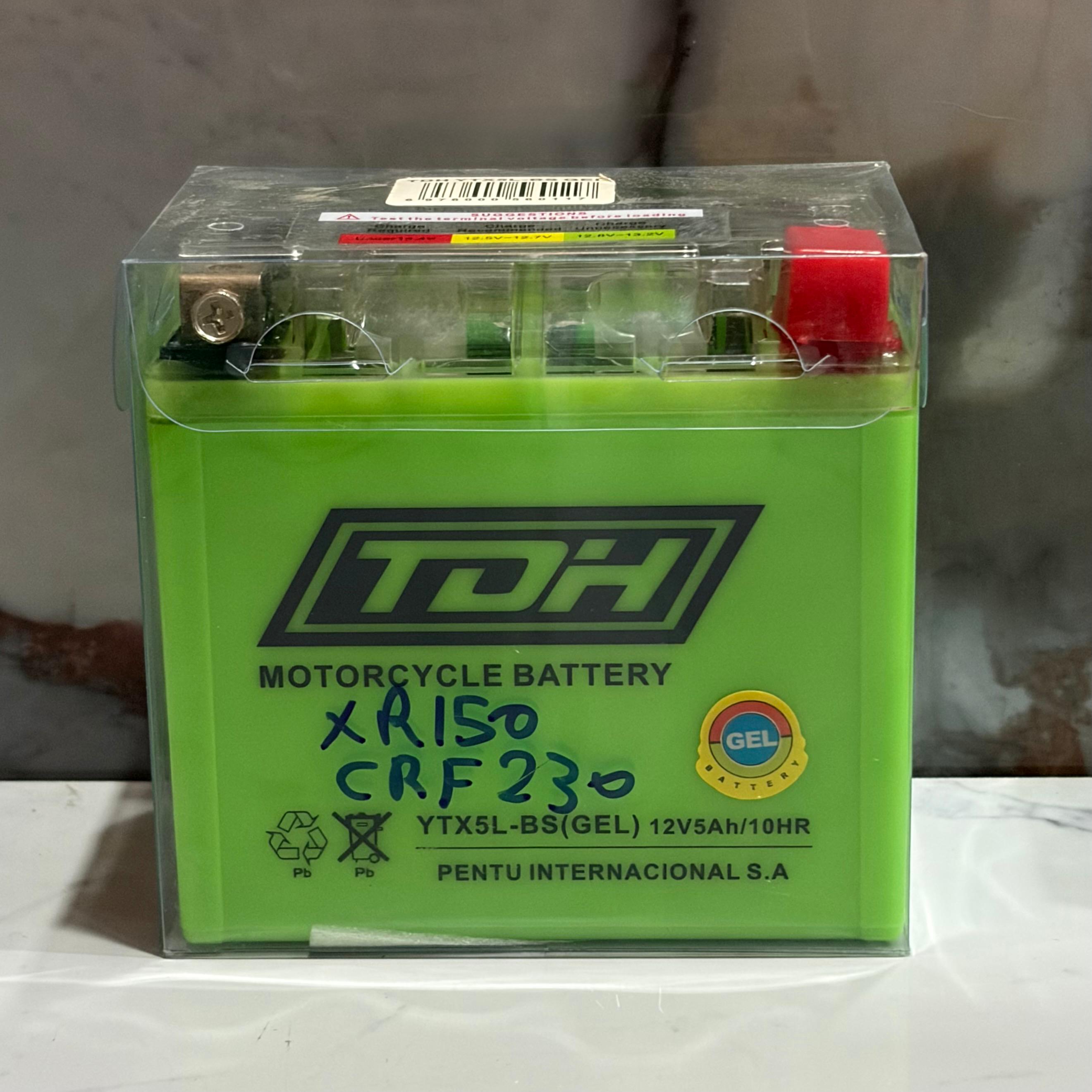 BATERIA YTX5L-BS GEL XR150L / CRF230 TDH