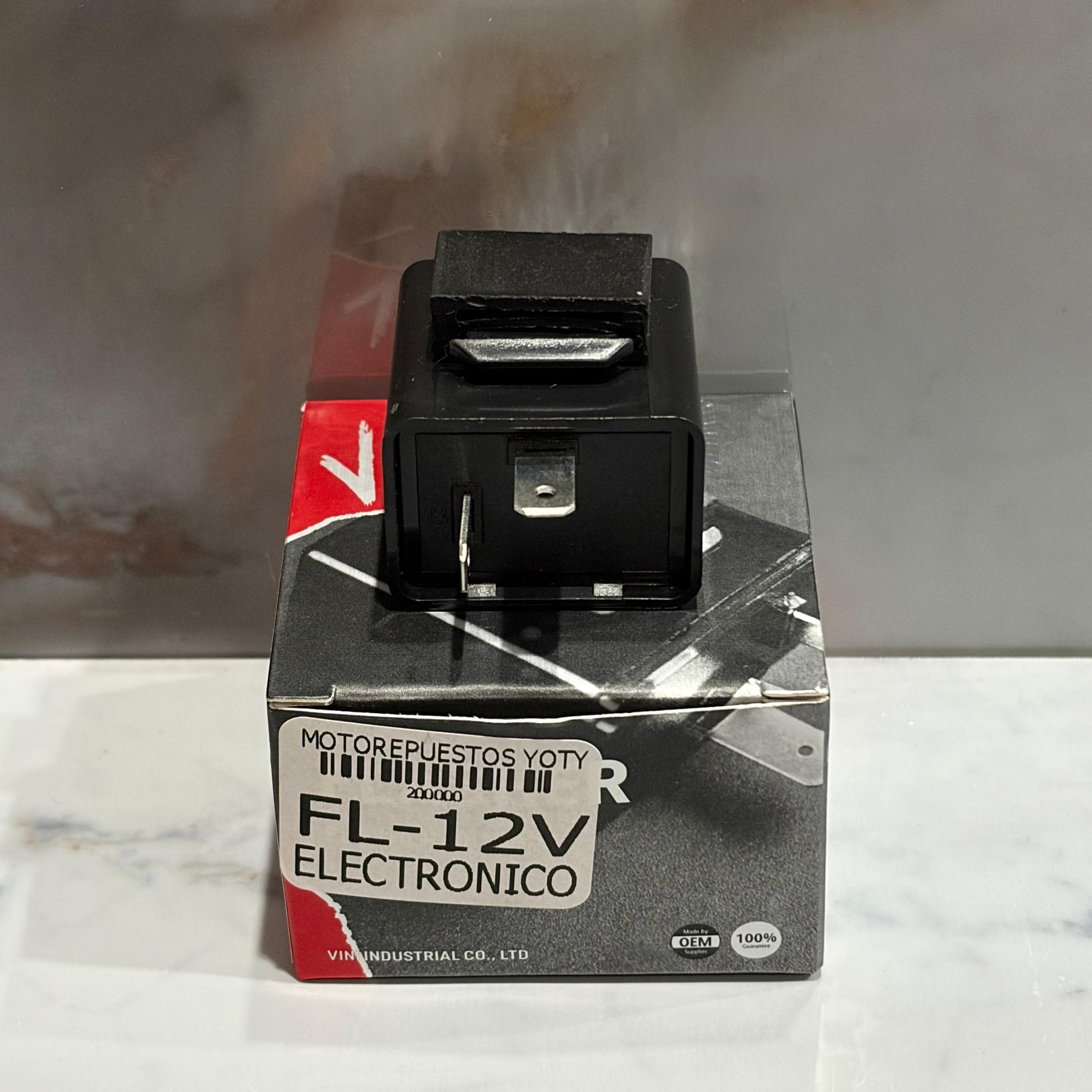 FLASHER 12V ELECTRONICO