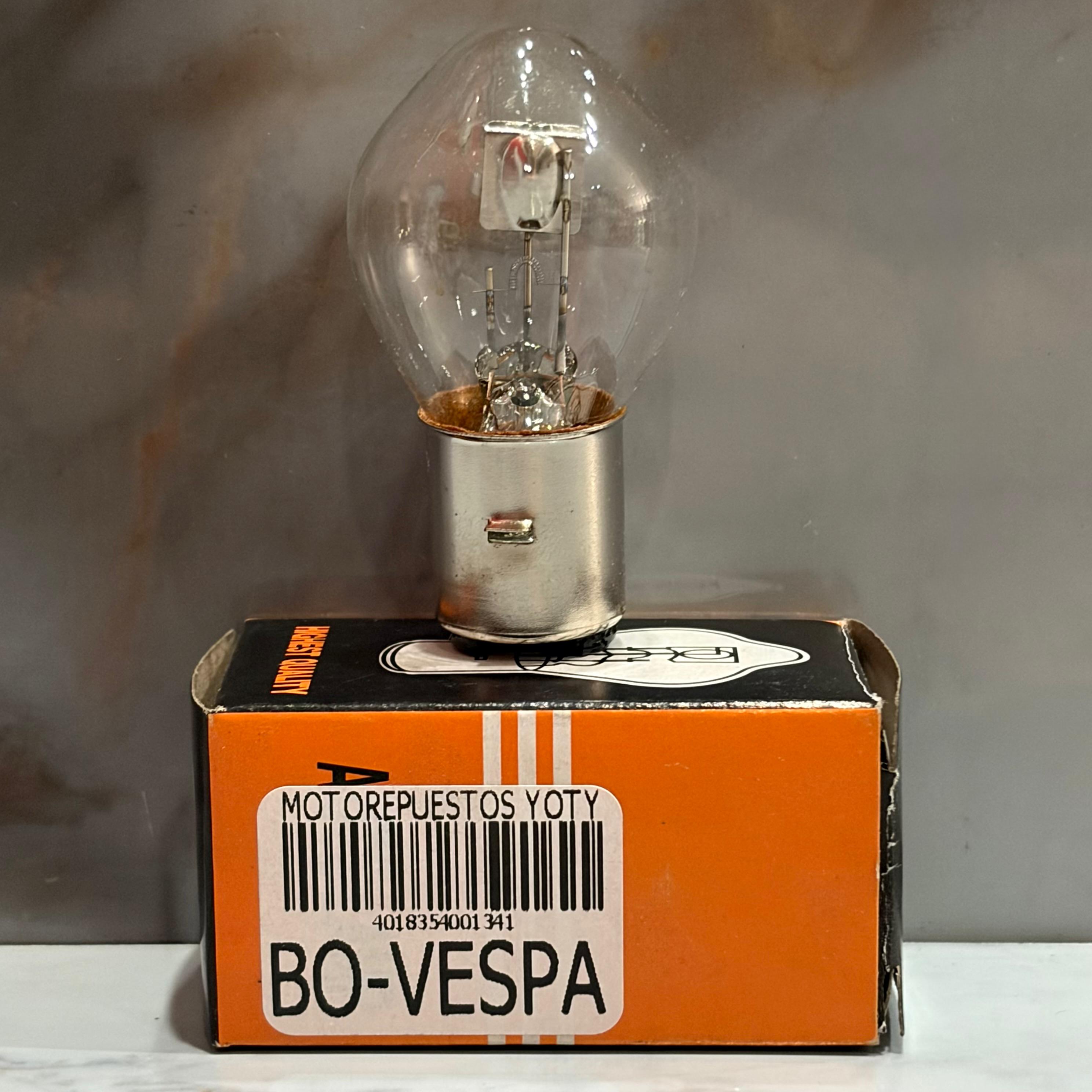 BOMBILLO VESPA CABEZON 12V CHINO