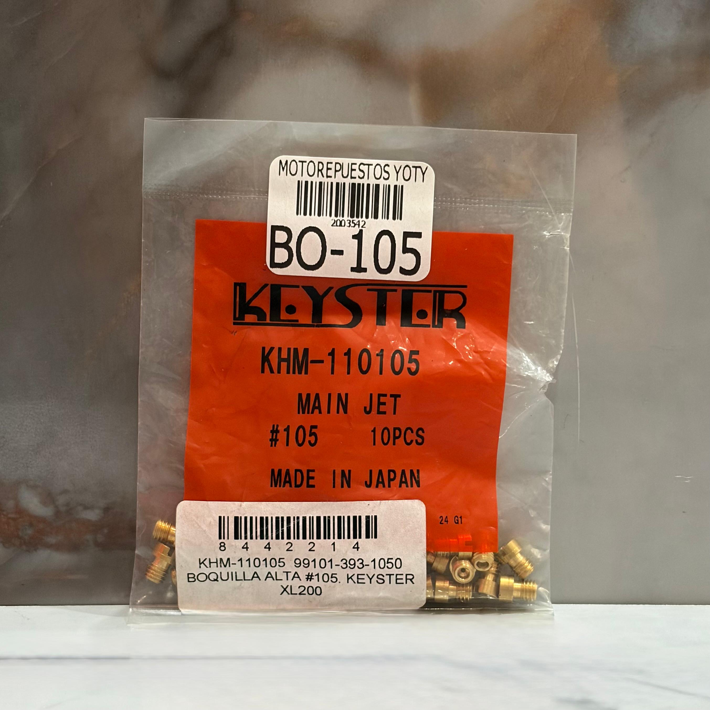 BOQUILLA ALTA #105 KEYSTER