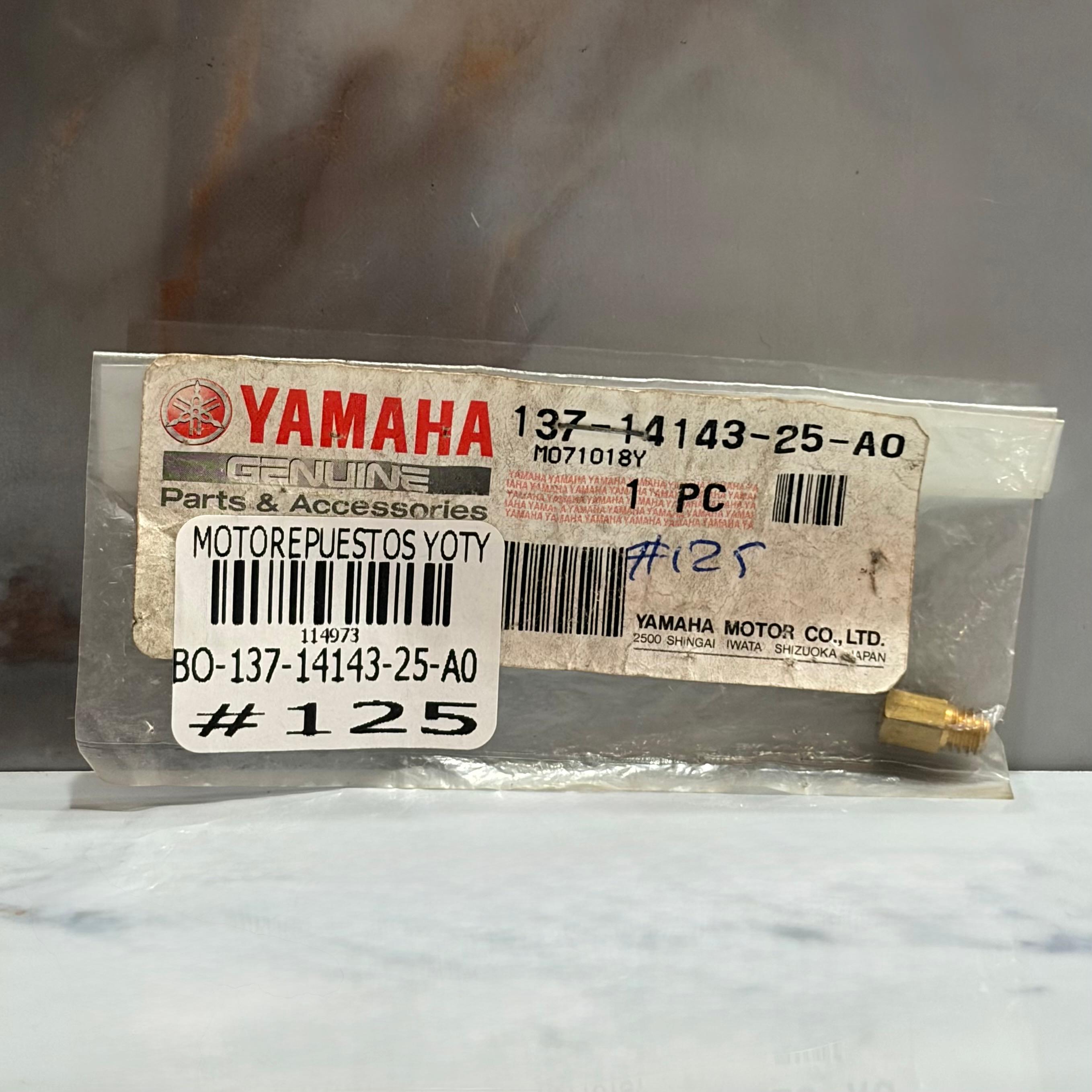 BOQUILLA ALTA #125 YAMAHA ORIGINAL