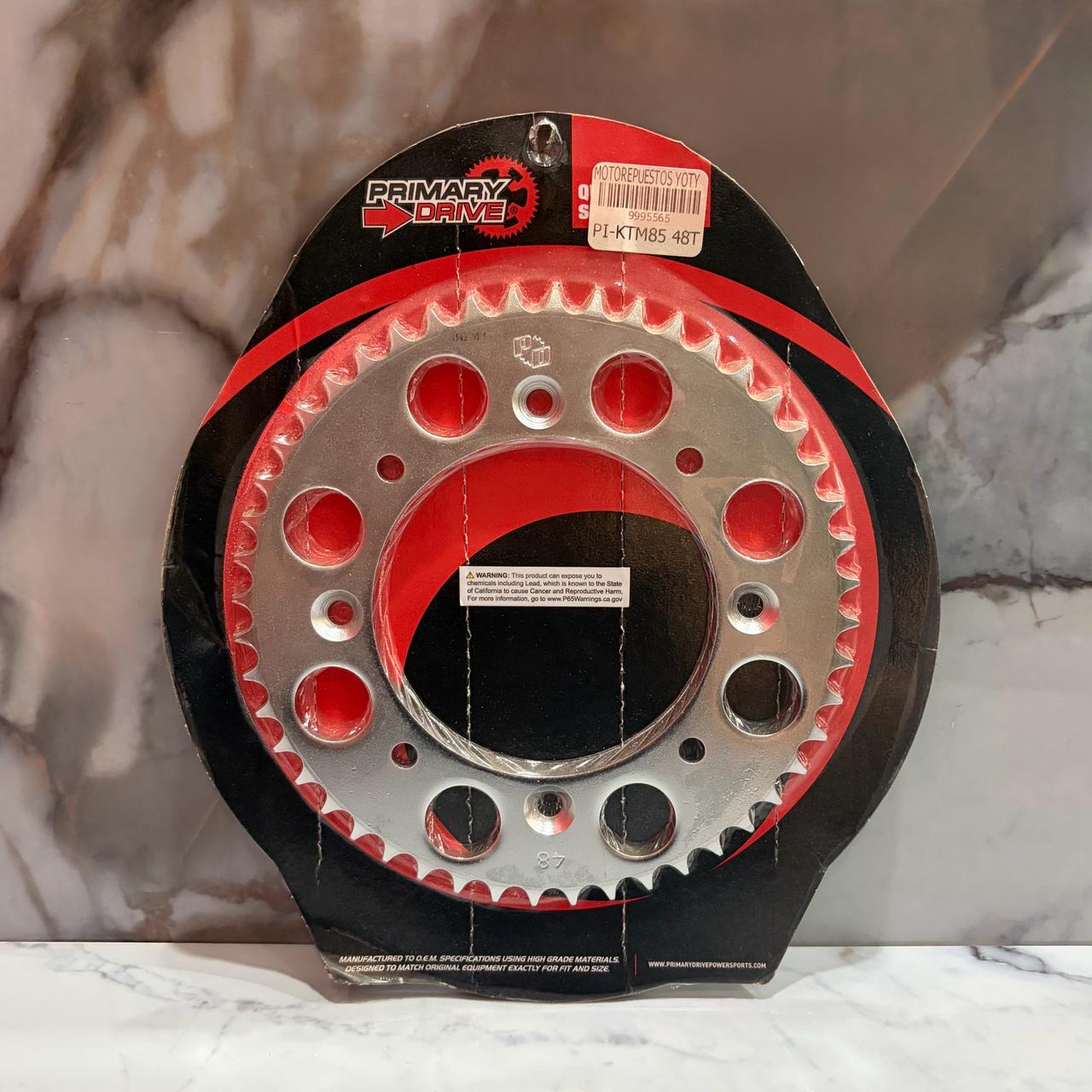 PIÑON TRASERO KTM 85 48T 428